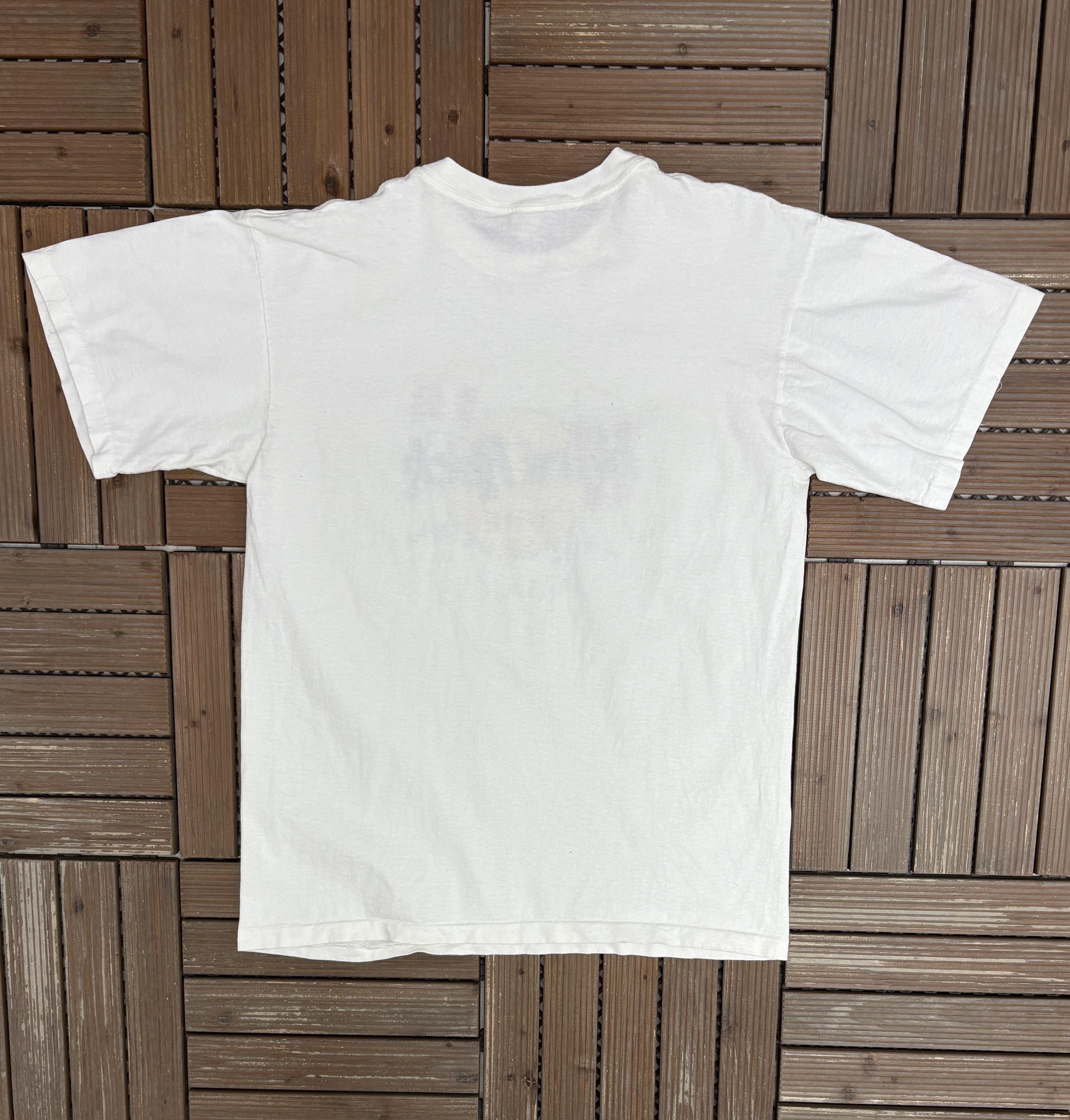 Vintage Hard Rock Cafe Jamaica Vintage White T-Shirt Tee Size US L / EU 52-54 / 3 - 4 Thumbnail