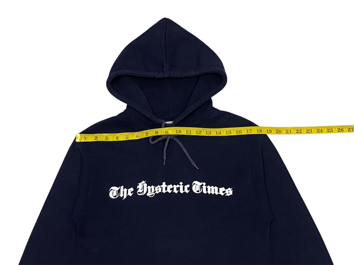 Hysteric Glamour Vtg Hysteric Glamour “The Hysteric Times” Big Logo Hoodie Size US S / EU 44-46 / 1 - 15 Thumbnail