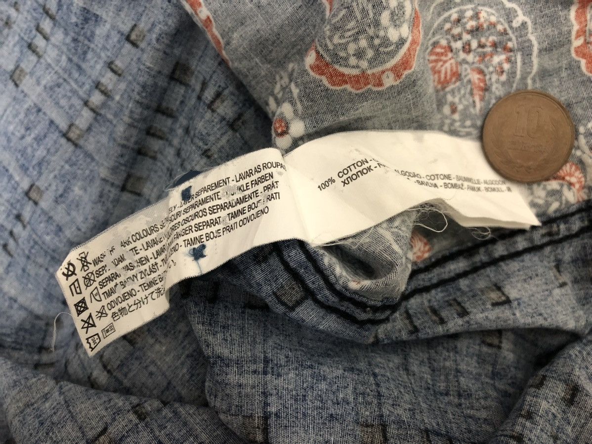 Desigual × Indigo Y2K 🔥 BATIK ABSTRACT PATTERN BLUE INDIGO KAPITAL INSPIRED Size US L / EU 52-54 / 3 - 9 Thumbnail