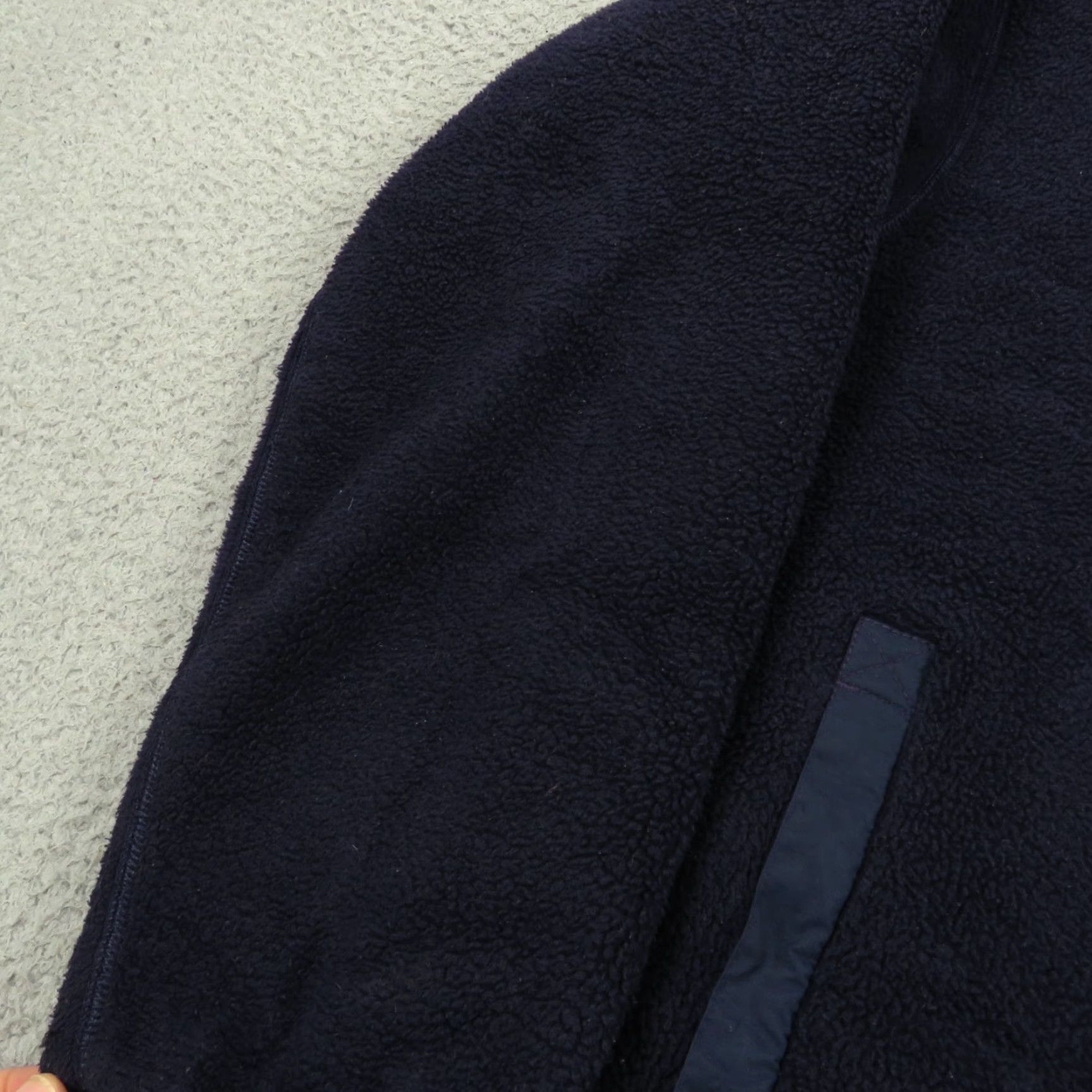 Patagonia Patagonia Jacket Mens Large Navy Synchilla Deep Pile Full Zip F9 USA 80s College Outdoor Windbreaker Size US L / EU 52-54 / 3 - 7 Thumbnail