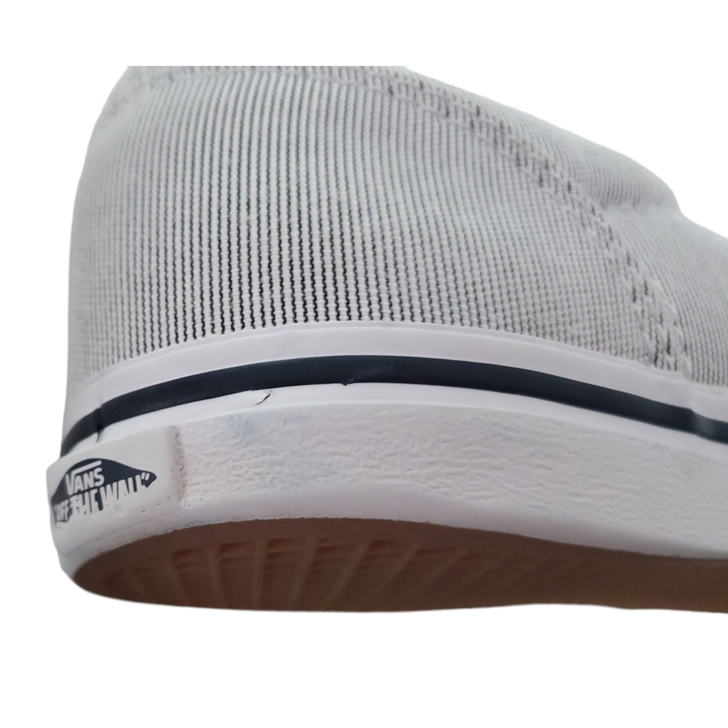 Vans VANS Off the Wall Sneakers Blue Pinstripe Women's Size 8 Size US 8 / IT 38 - 6 Thumbnail