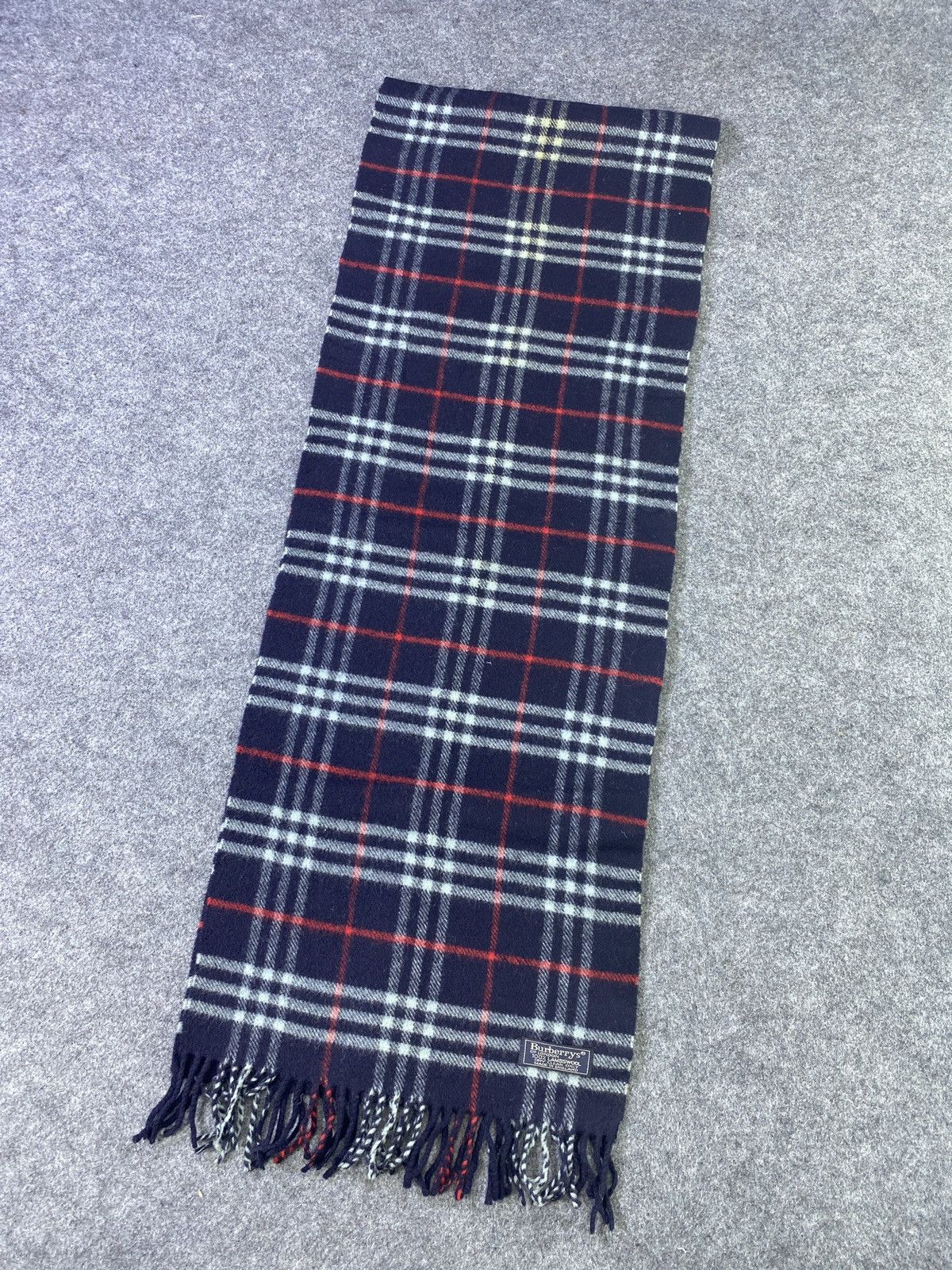 Burberry × Vintage VINTAGE BURBERRY Scarf / Muffler / Neckwear -T785 Size ONE SIZE - 3 Thumbnail