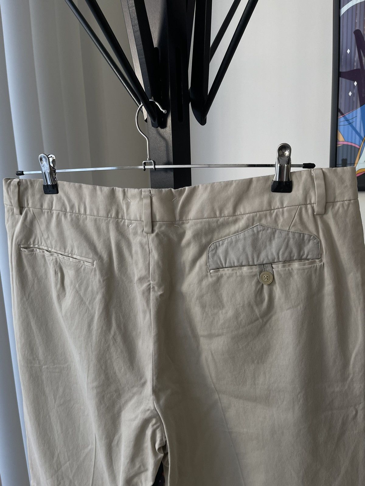 Maison Margiela Maison Margiela SS07 Trousers With Stitched Pocket Flap Size US 36 / EU 52 - 1 Thumbnail