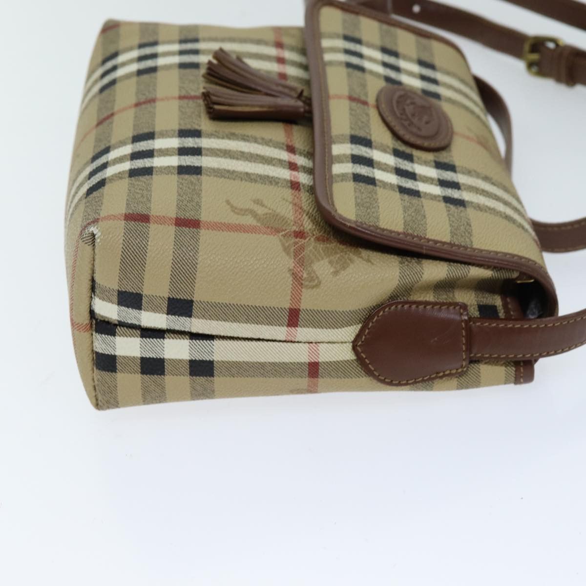 Burberry Burberry Nova Check Shoulder Bag Pvc Leather Size ONE SIZE - 3 Thumbnail