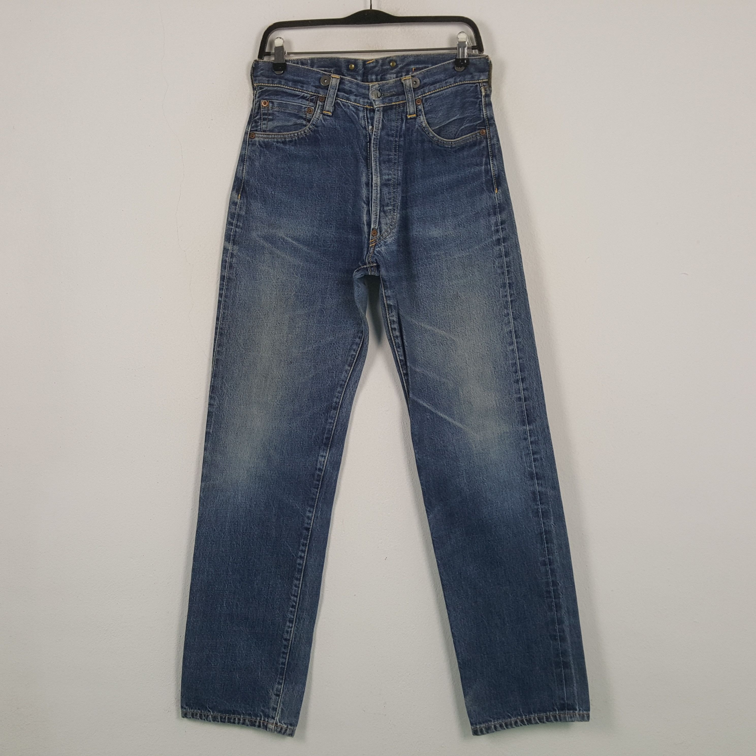 Evisu EVIS JAPANESE BRAND Custom Daicock Jeans C297N1 Size US 29 - 4 Thumbnail