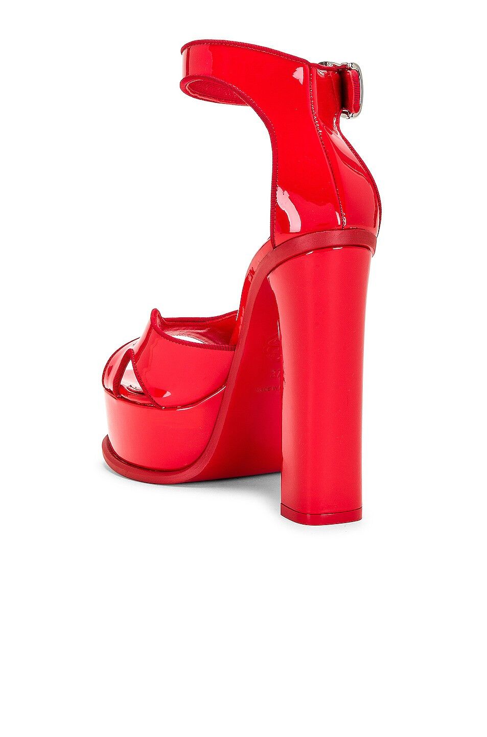 Alexander McQueen o1y0225 Sandals in Red Size US 10 / IT 40 - 3 Thumbnail