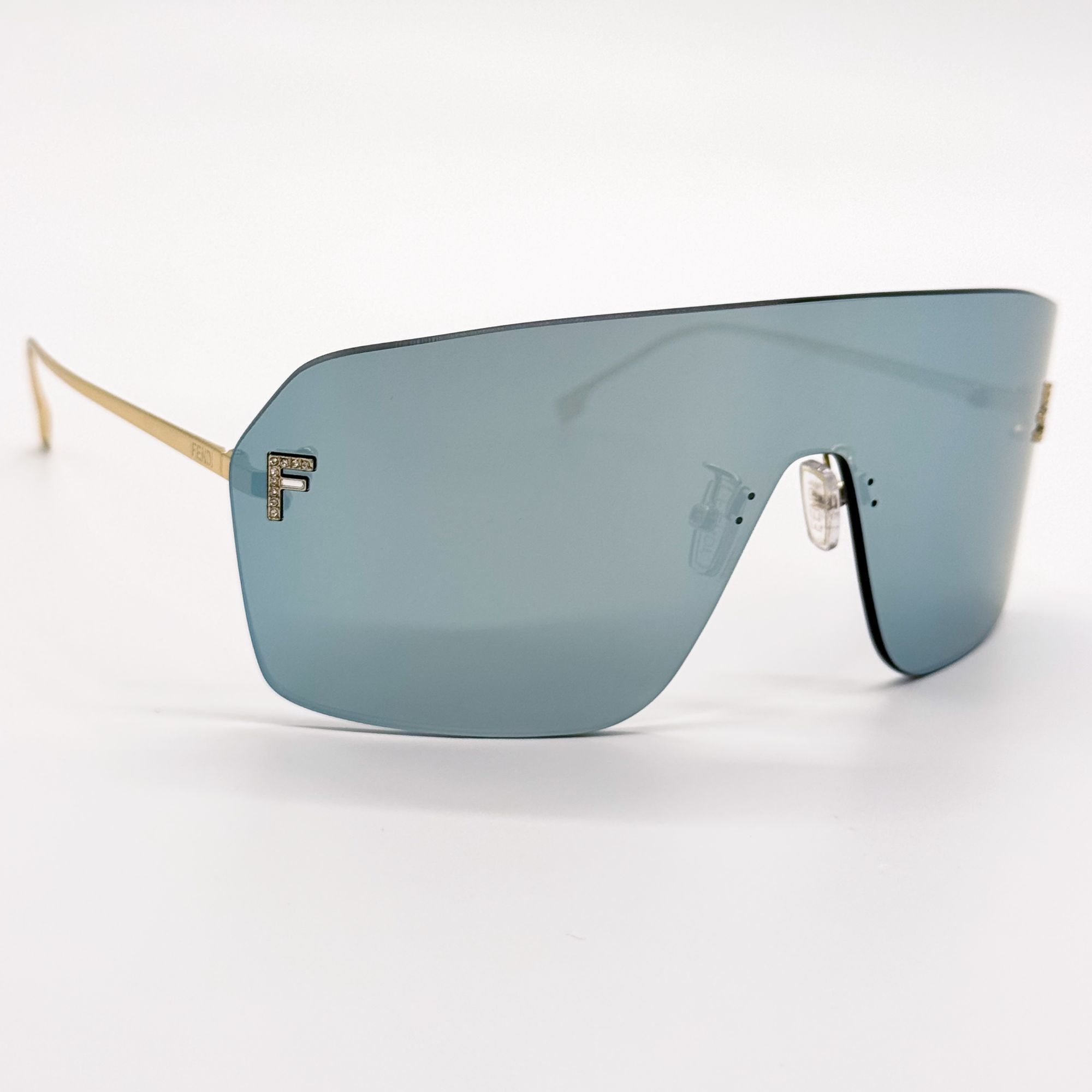 Fendi NEW FENDI SUNGLASSES FE4121US 30X GOLD WOMEN EYEWEAR FENDI Size ONE SIZE - 5 Thumbnail