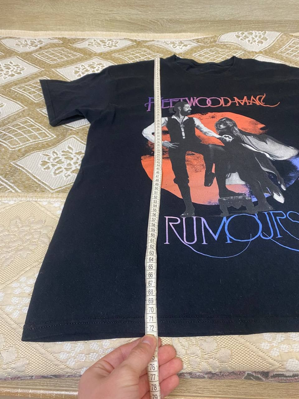 Band Tees 🔥 Fleetwood Mac Rumours Album Rock Band T Shirt Music Rare Size US L / EU 52-54 / 3 - 11 Thumbnail