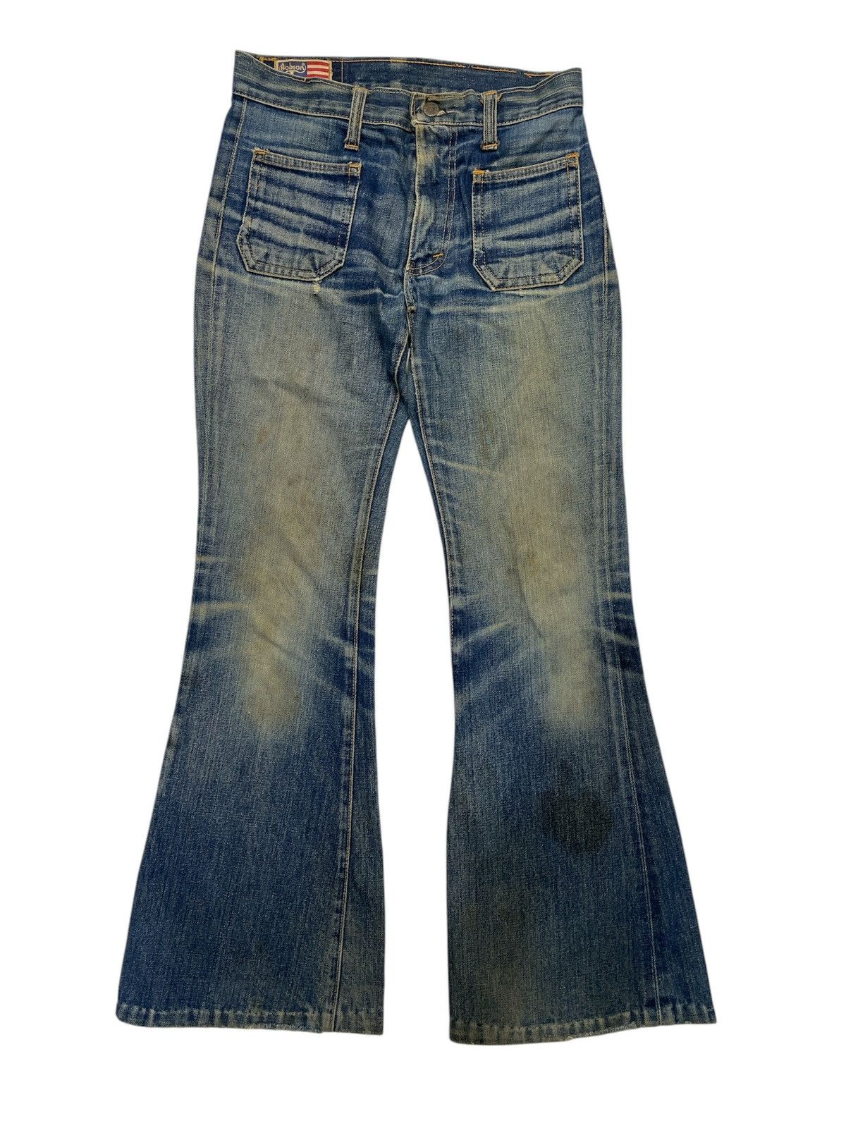 Hysteric Glamour Vintage Japanese Bobson Bush Pant Super Flare Jeans Size US 29 - 1 Thumbnail