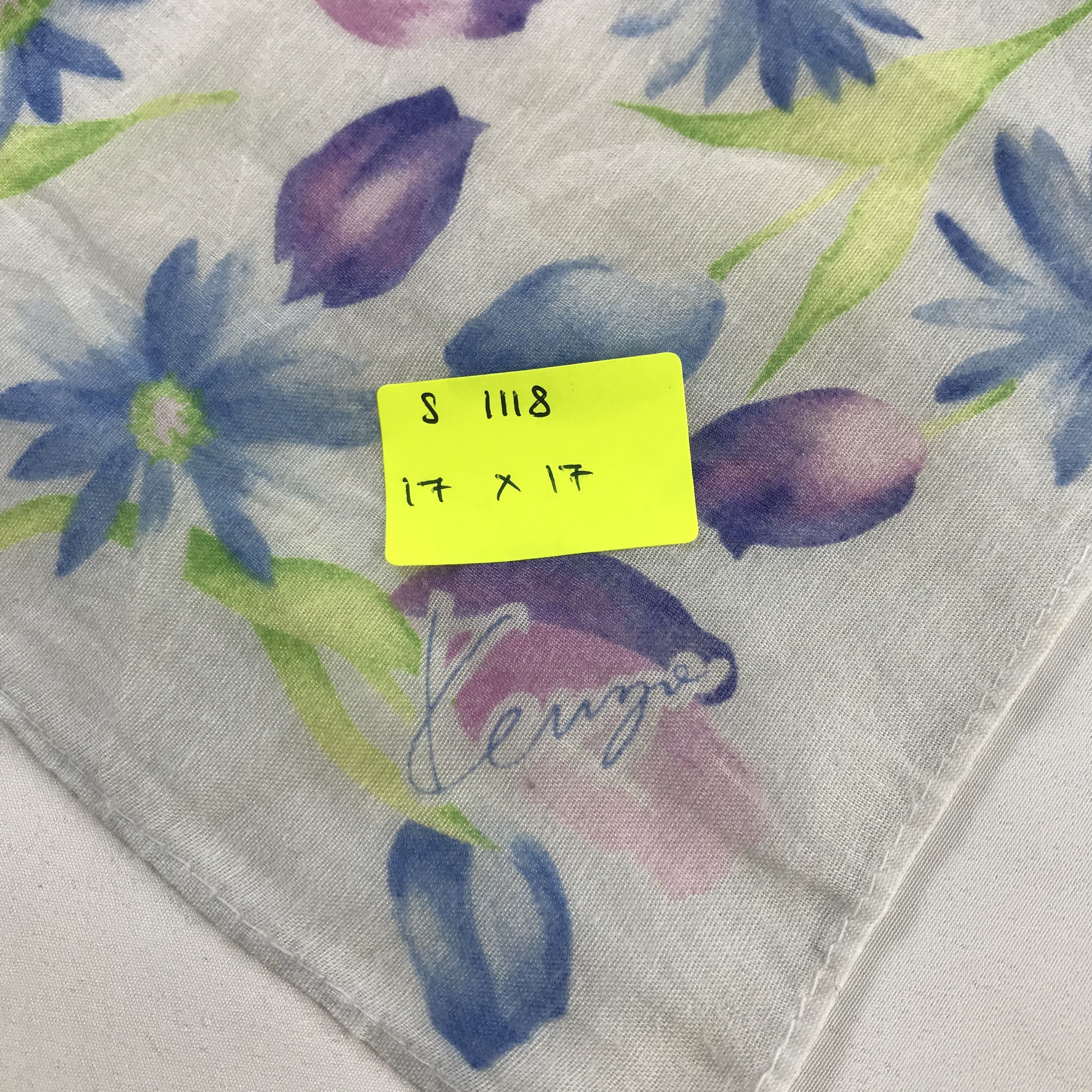 Kenzo × Vintage Kenzo Bandana / Handkerchief / Neckerchief - S1118 Size ONE SIZE - 5 Thumbnail