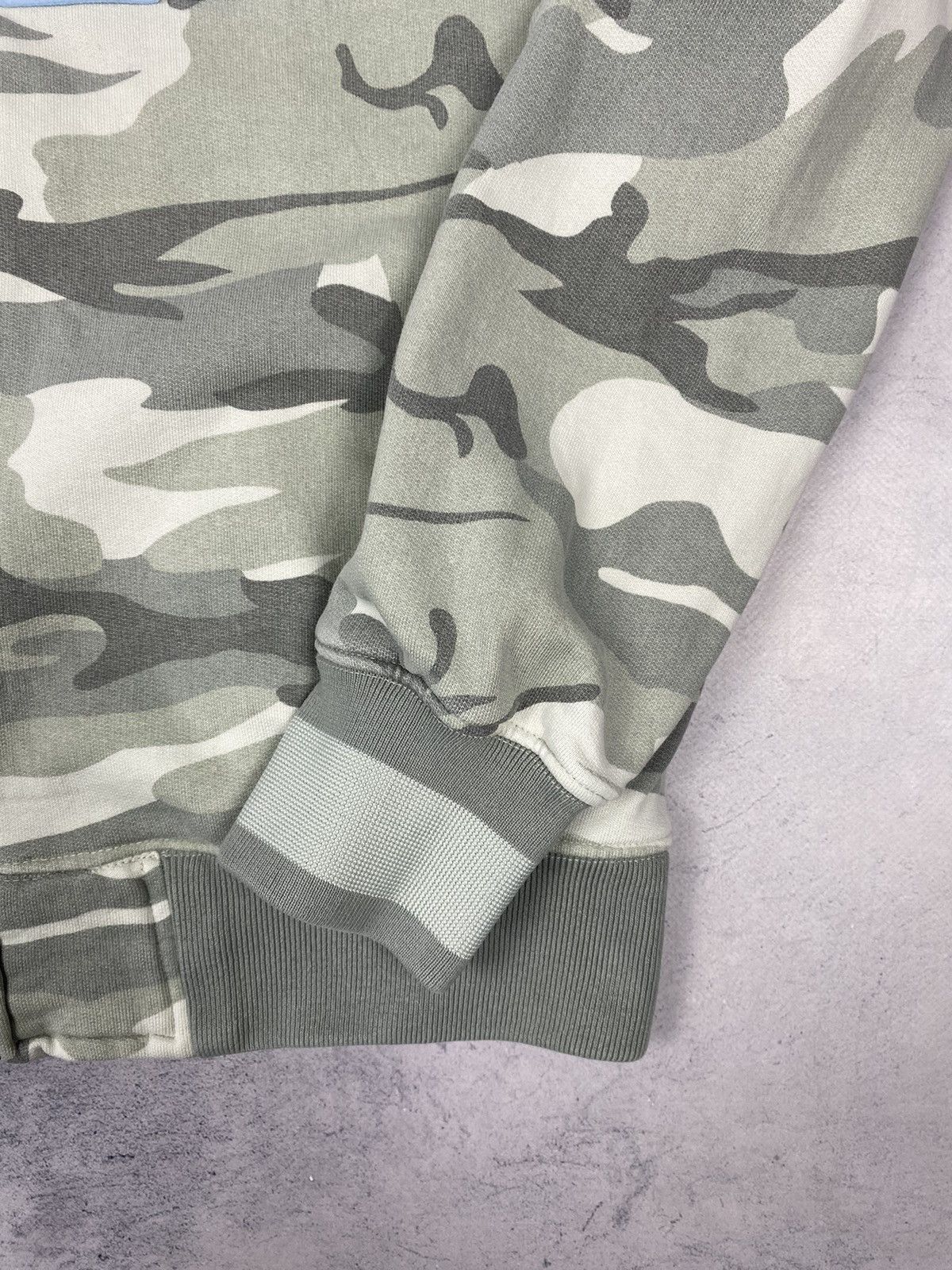 Kappa Kappa Italia Italy Track Jacket Full Zip Camo Overprint Size US S / EU 44-46 / 1 - 10 Thumbnail