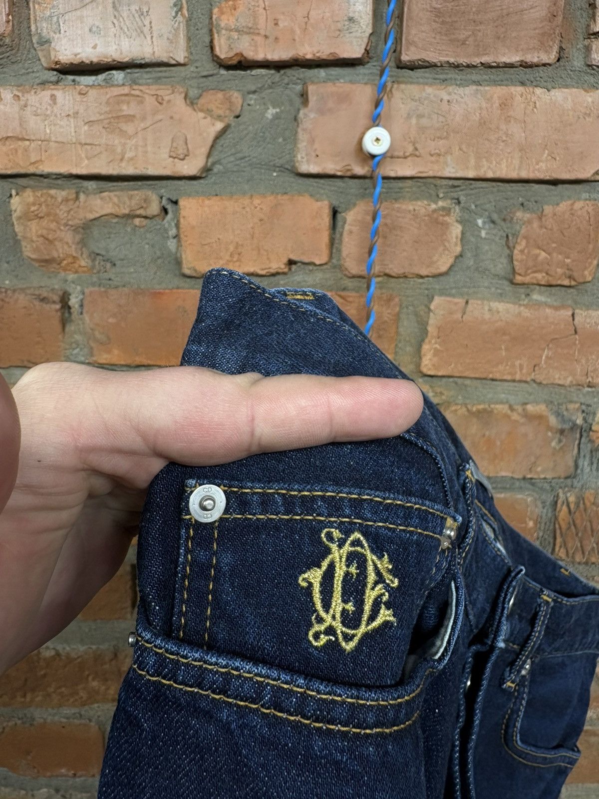 Dior Dior Homme Selvedge Blue Denim Slim Pants Made in Japan sz30 Size US 30 / EU 46 - 22 Thumbnail