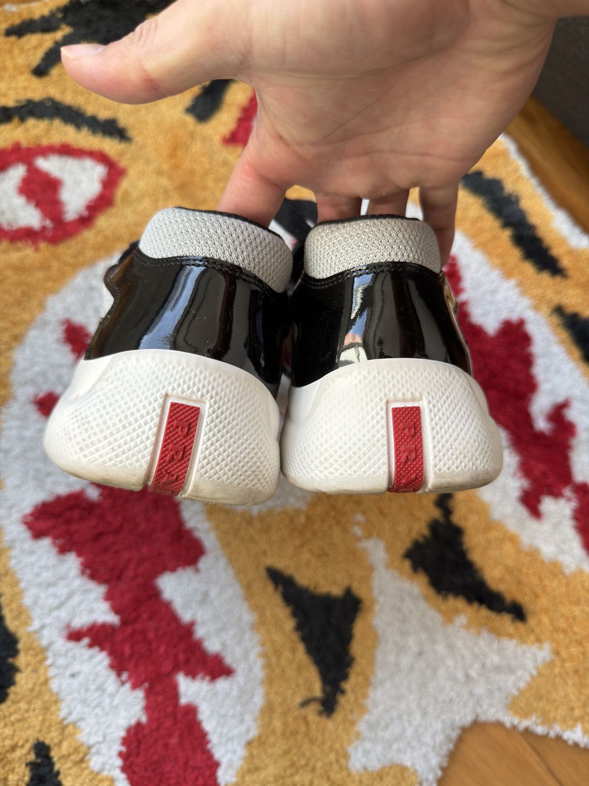 Prada PRADA CUPS BLACK GREY Size US 8 / EU 41 - 3 Thumbnail