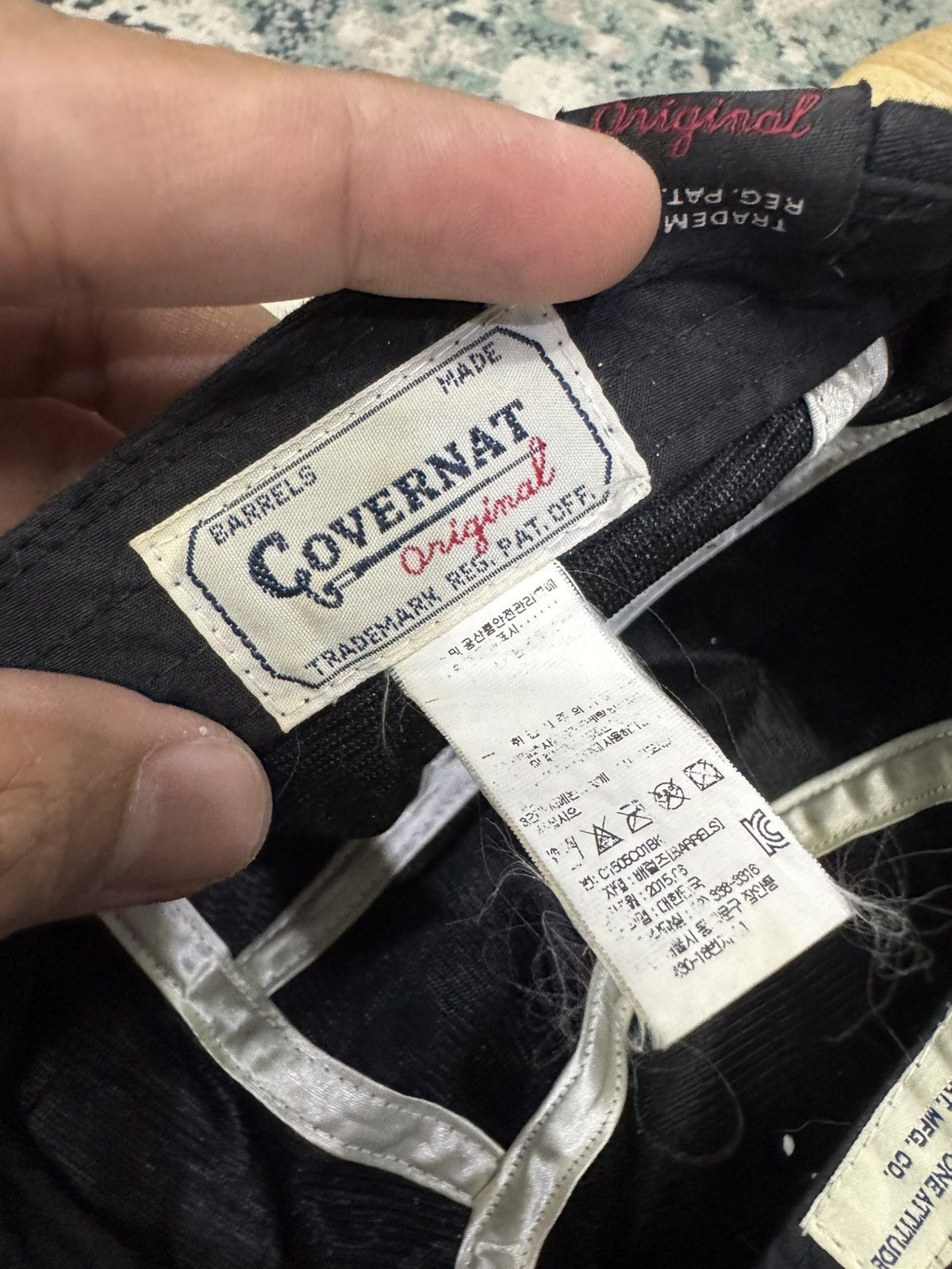 COVERNAT COVERNAT MFG FIVE PANELS CAP HAT Size ONE SIZE - 7 Thumbnail