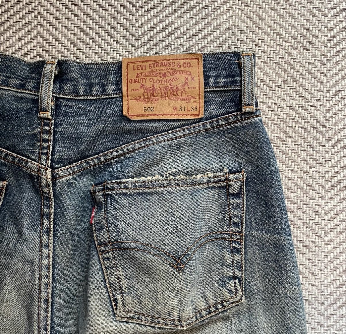 Levi's Levi's 502 XX BIG E Jeans K24 Size US 36 / EU 52 - 2 Thumbnail