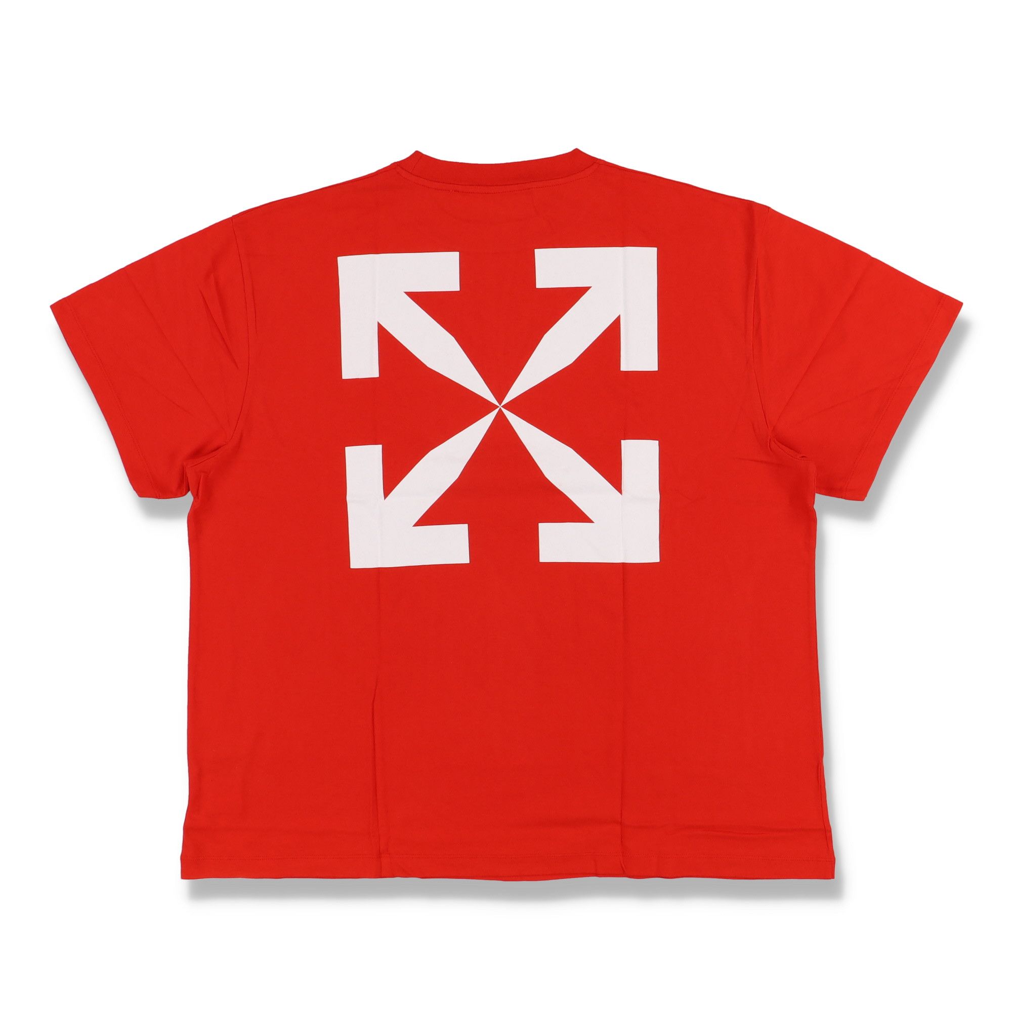 Off-White Red Mona Lisa Arrows Oversized T-Shirt Size US M / EU 48-50 / 2 - 7 Thumbnail