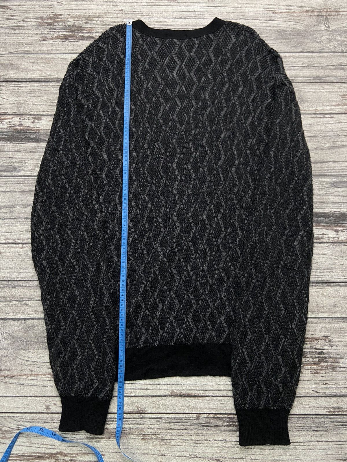 Aran Isles Knitwear × MCM Vintage MCM Pattern Chest Logo Cardigan Size US XL / EU 56 / 4 - 6 Thumbnail