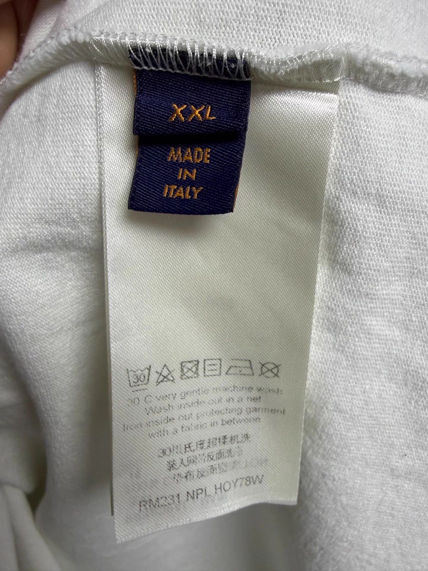 Louis Vuitton LV Rainbow Logo Short-Sleeve T-shirt XXL Size US XXL / EU 58 / 5 - 4 Thumbnail