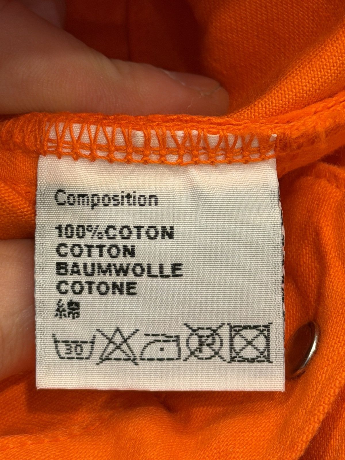 Dior Dior ‘Planisphere’ Denim Jeans - Orange Size US 32 / EU 48 - 7 Thumbnail