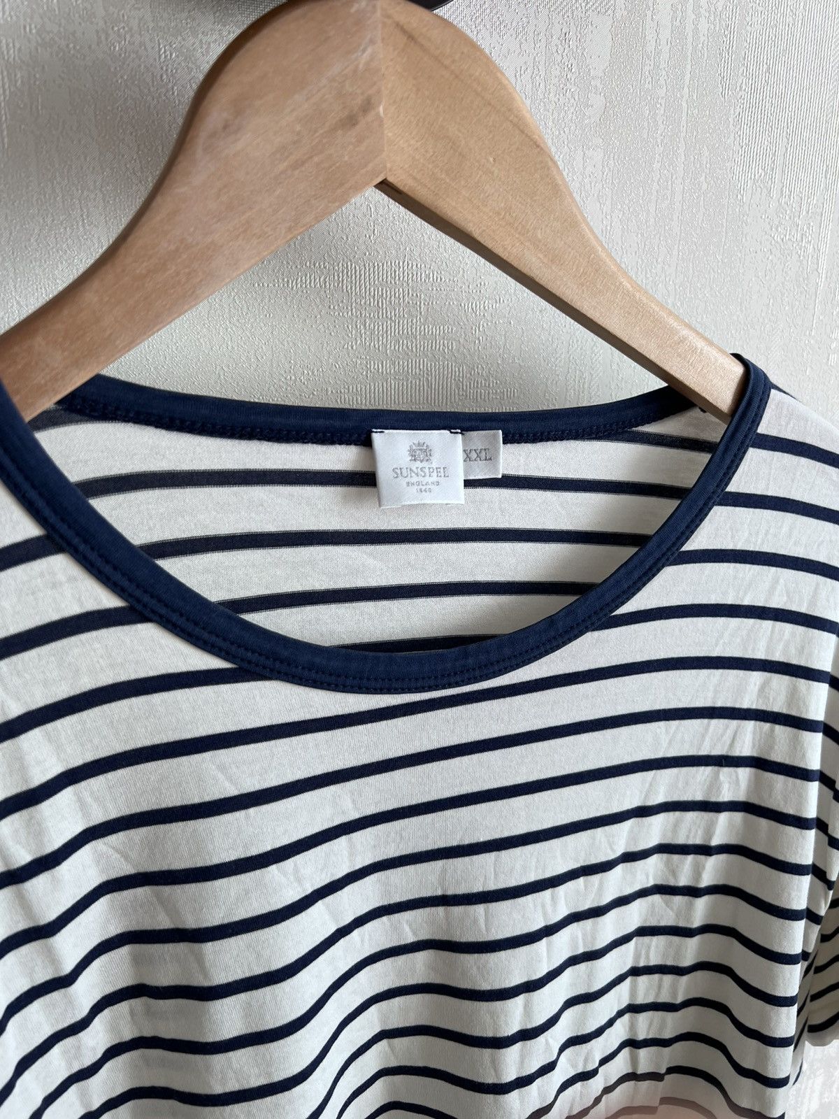 Sunspel Sunspel Stripped Tee Size US XXL / EU 58 / 5 - 3 Thumbnail