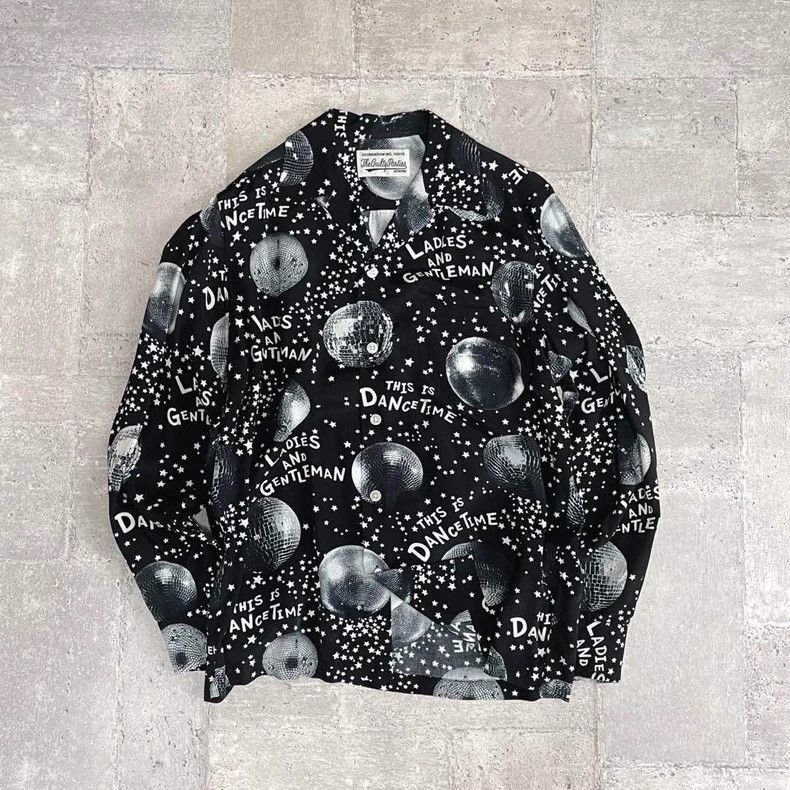wacko maria Disco Ball Hawaiian Shirt