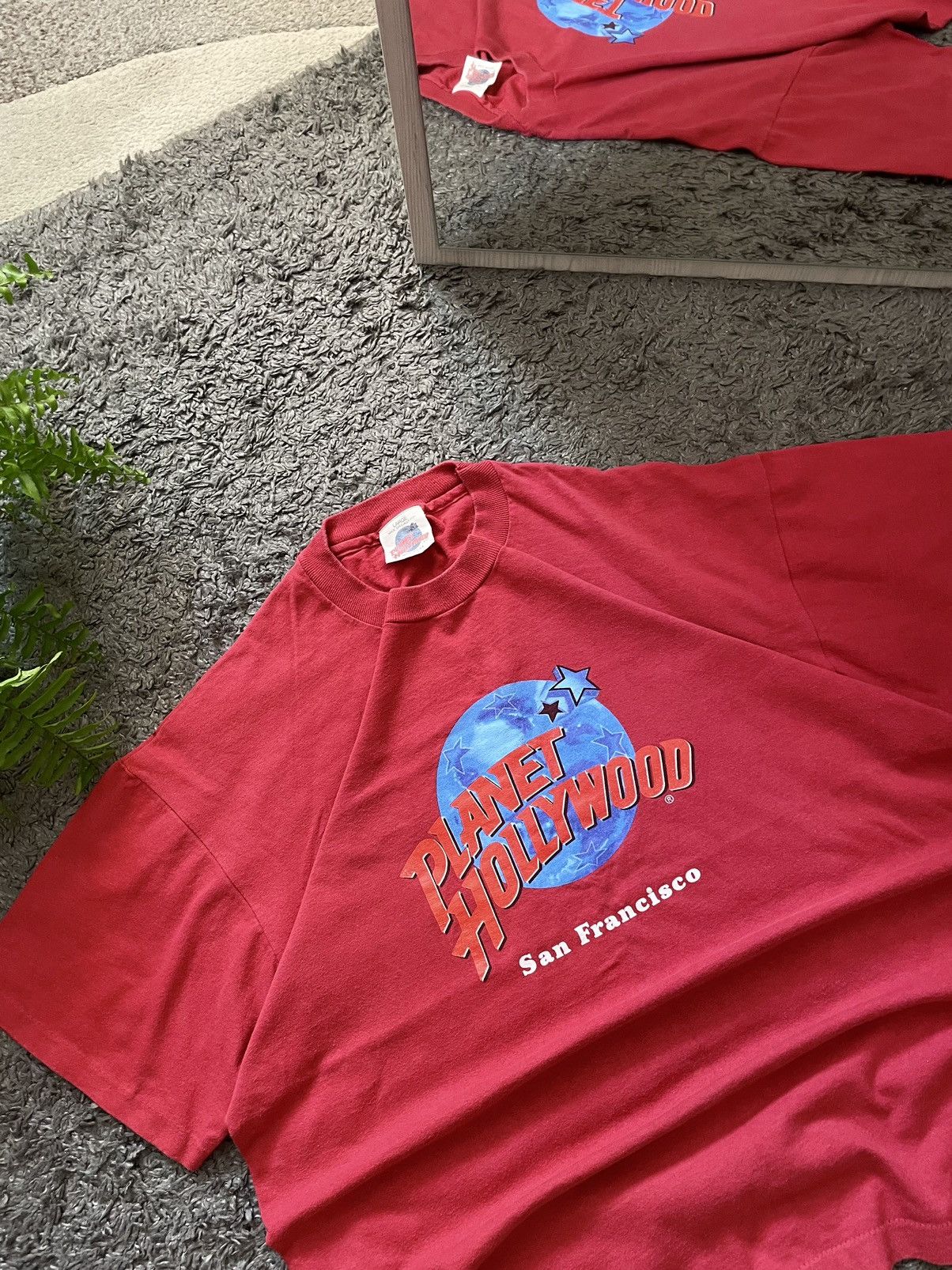Planet Hollywood × Vintage 90s Planet Hollywood Vintage T-Shirt San Francisco Y2k Rare Size US L / EU 52-54 / 3 - 3 Thumbnail