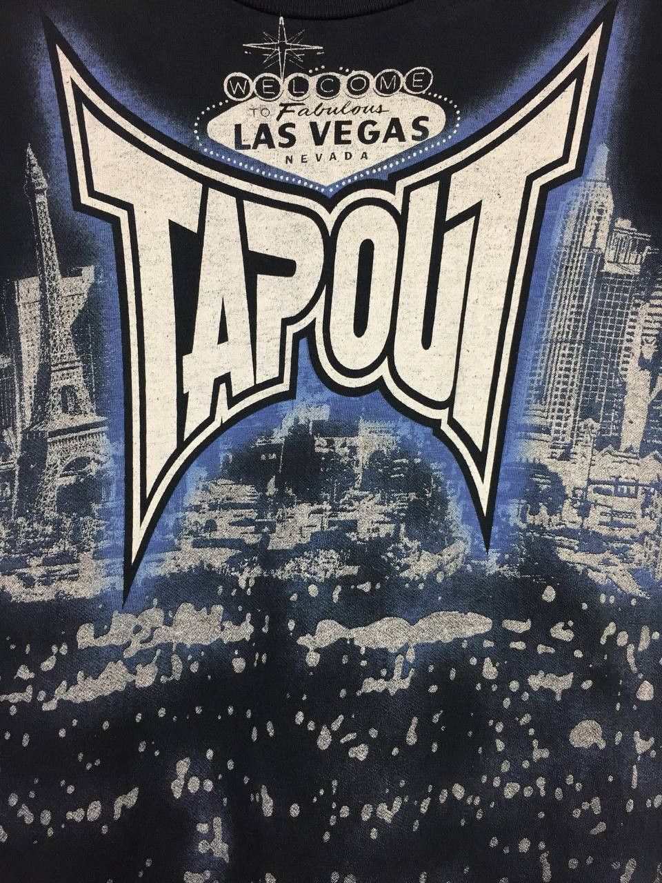 Tapout Vtg Tapout Las Vegas Overprint UFC MMA Combat Sport Tee Size US S / EU 44-46 / 1 - 4 Thumbnail