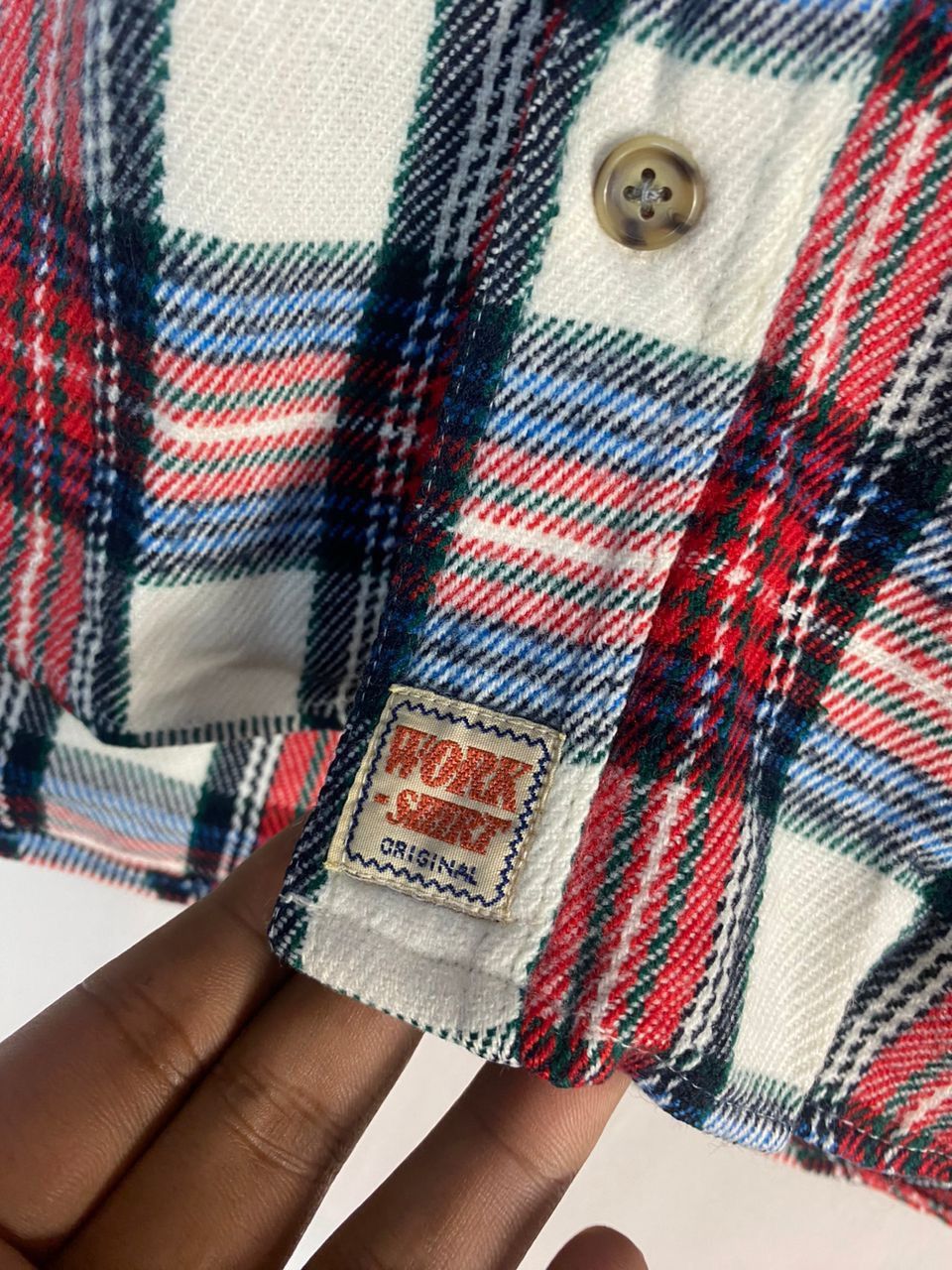 Flannel × Japanese Brand Vintage break off button up flannel shirt Size US L / EU 52-54 / 3 - 7 Thumbnail