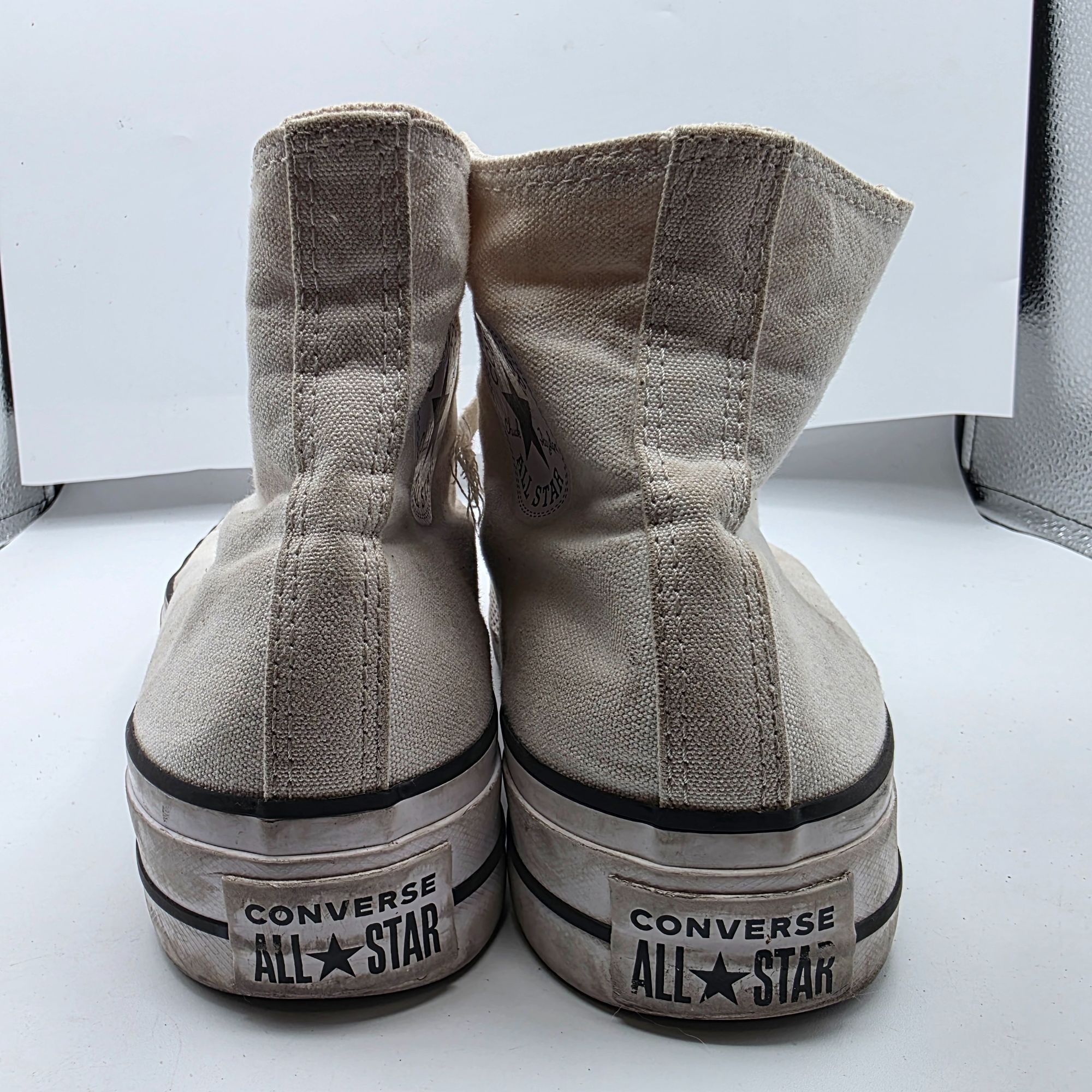 Converse Converse Chuck Taylor All Star Lift Womens Size 9 White Canv Size US 9 / IT 39 - 4 Thumbnail