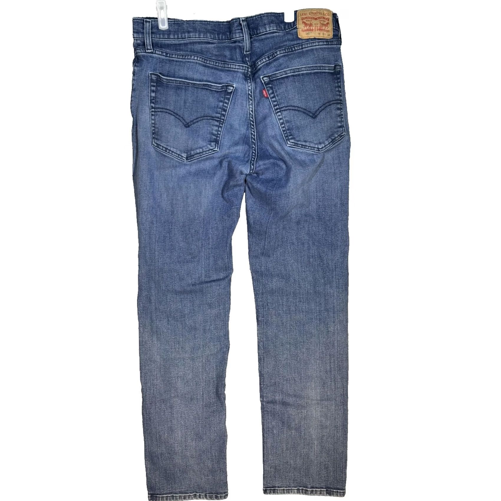 Levi's VINTAGE? No. Levi’s 514 Jeans Mens 40x30 Blue Straight Leg Denim Low Rise Zip Fly Size US 40 / EU 56 - 2 Thumbnail