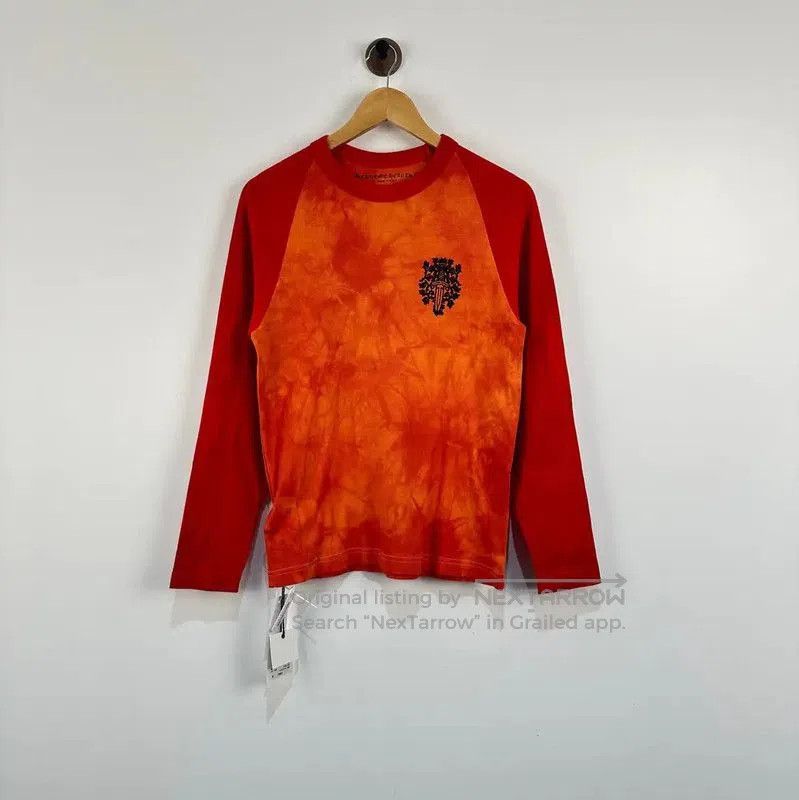 Chrome Hearts Chrome Hearts Orange and Red Long Sleeve T-Shirt . Size US M / EU 48-50 / 2 - 1 Thumbnail