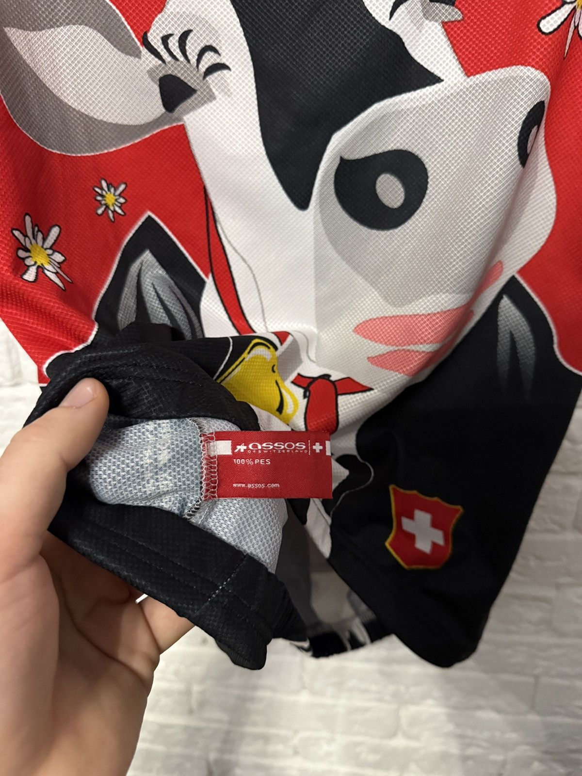 Other Assos Carolina Bella Cycling Jersey Y2K Cow Print Sz M Size M / US 6-8 / IT 42-44 - 8 Thumbnail