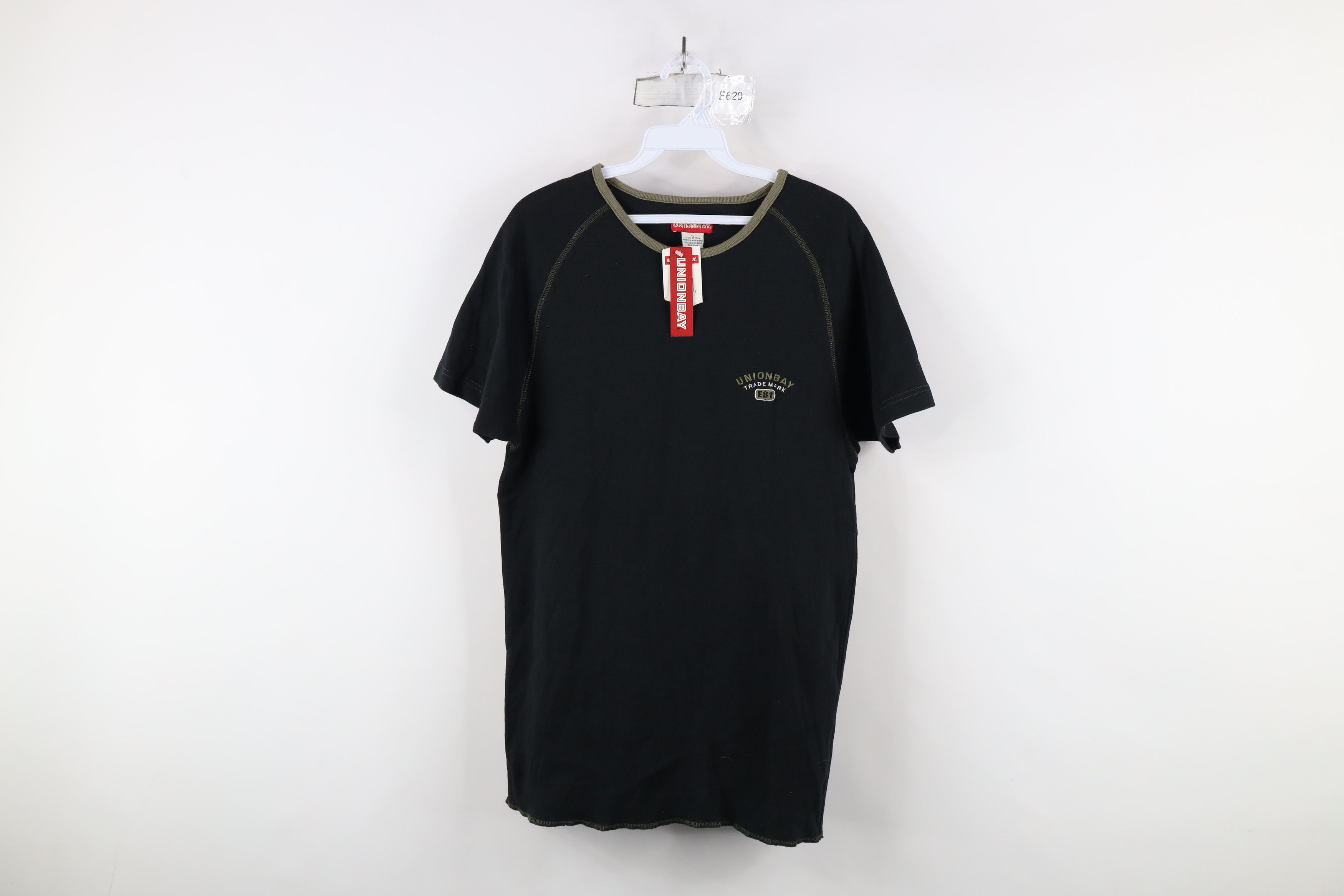 UNIONBAY × Vintage Deadstock Vintage 90s Unionbay Ribbed Knit T-Shirt USA Size XL / US 12-14 / IT 48-50 - 1 Thumbnail