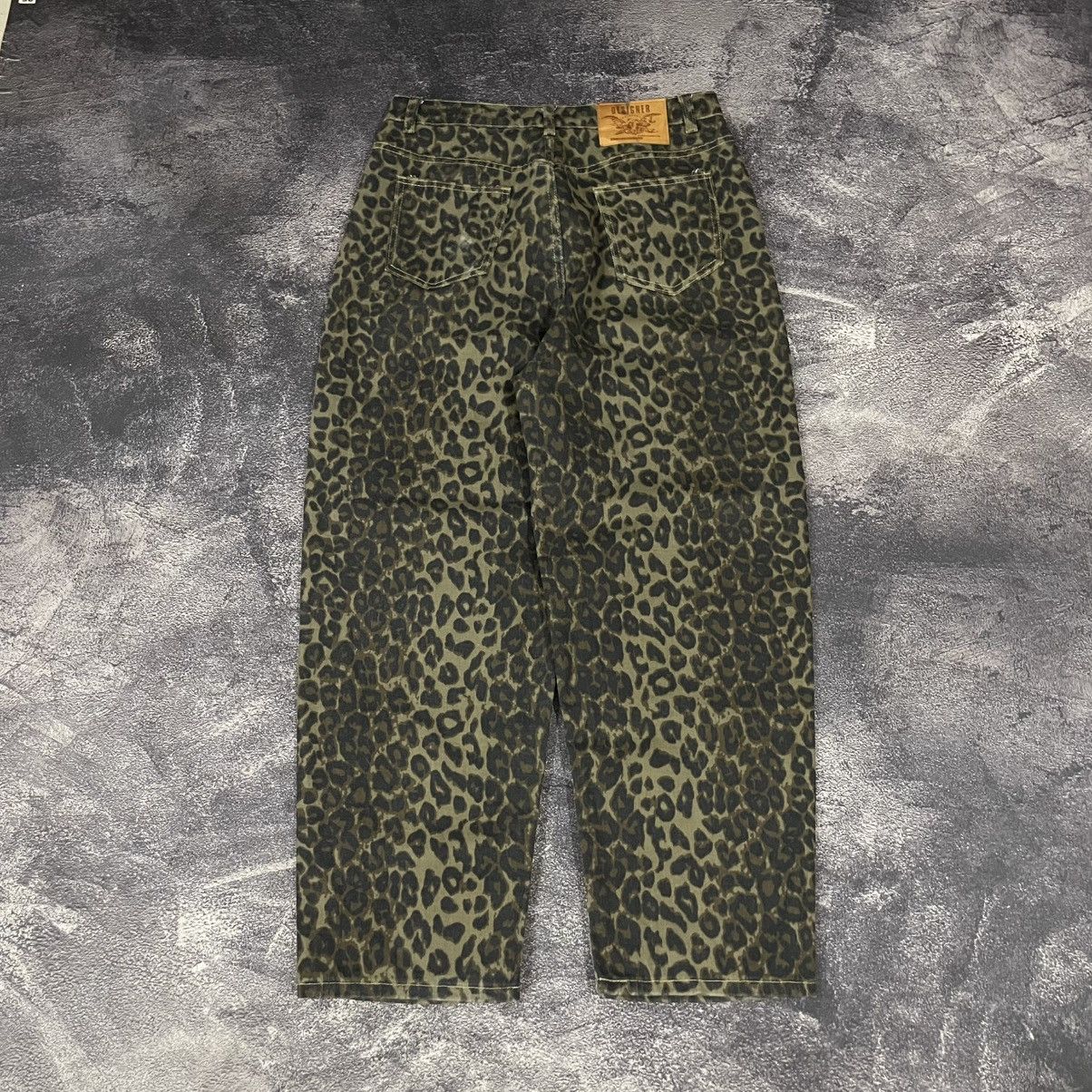 Japanese Brand × Supreme × Yohji Yamamoto Leopard baggy pants Size US 34 / EU 50 - 2 Thumbnail