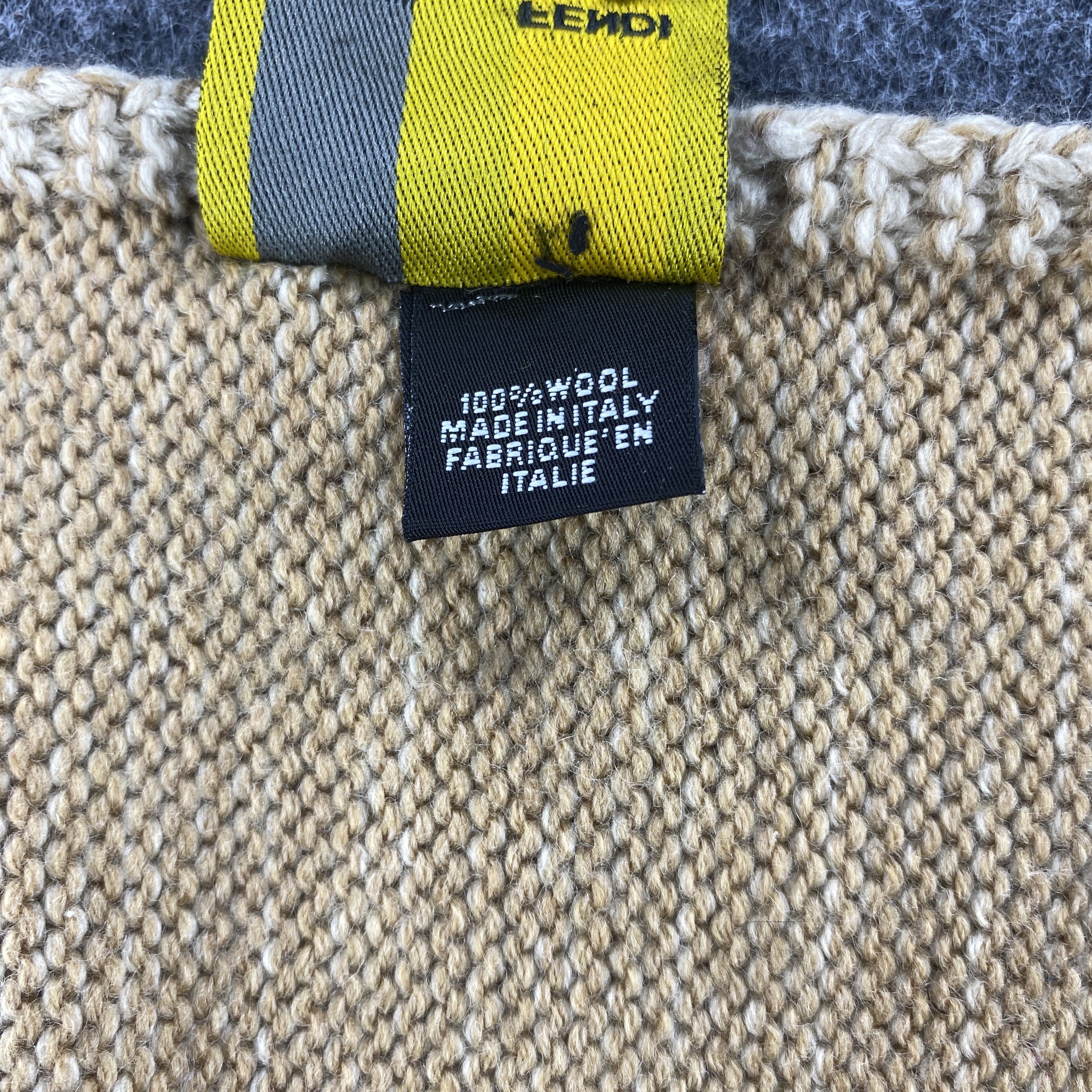 Fendi × Vintage FENDI Scarf # Muffler # Neckwear # D471 Size ONE SIZE - 2 Thumbnail