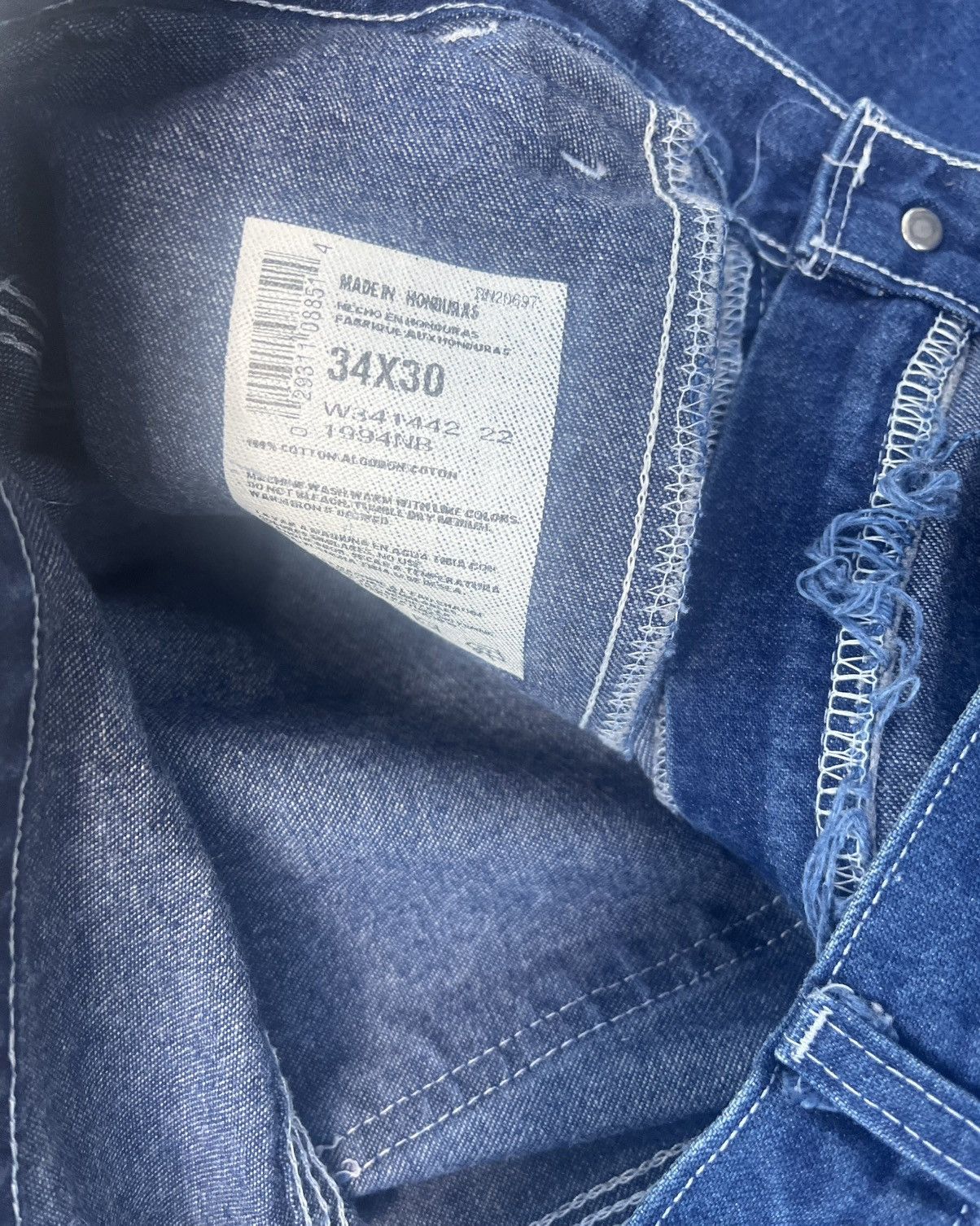 Dickies Dickies Denim Work Pants Size US 34 / EU 50 - 4 Thumbnail