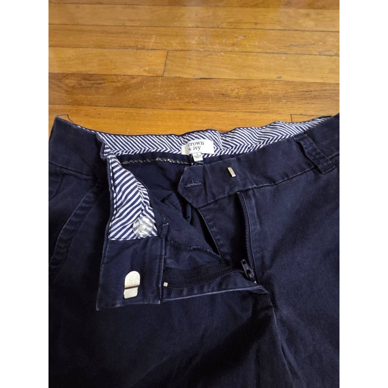 Crown Cap Crown & Ivy Men’s Blue Shorts Size 2 A001111 Size US 30 / EU 46 - 4 Thumbnail