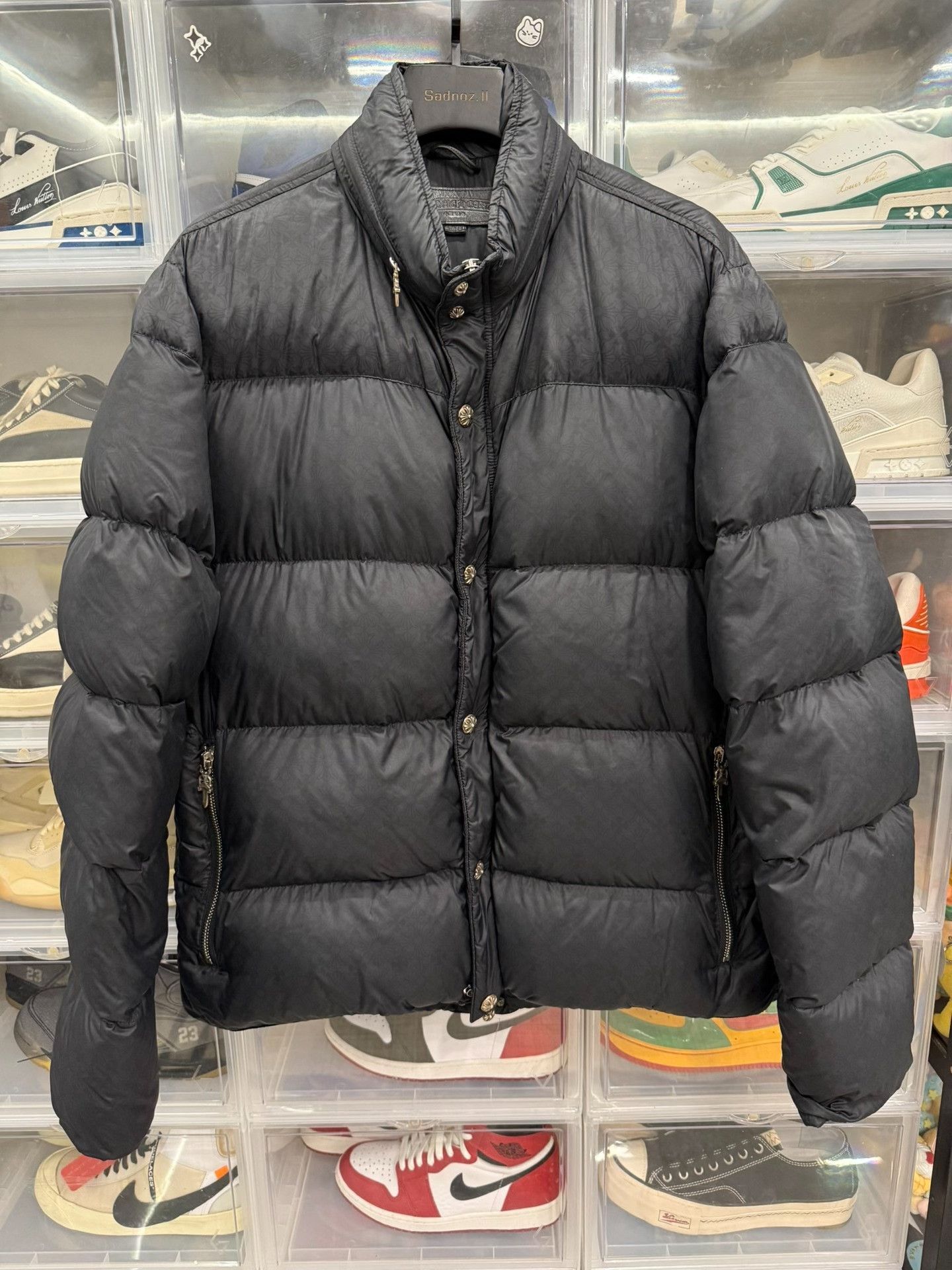 Chrome Hearts Chrome Hearts Vintage Black Down Jacket Size US XXL / EU 58 / 5 - 1 Thumbnail