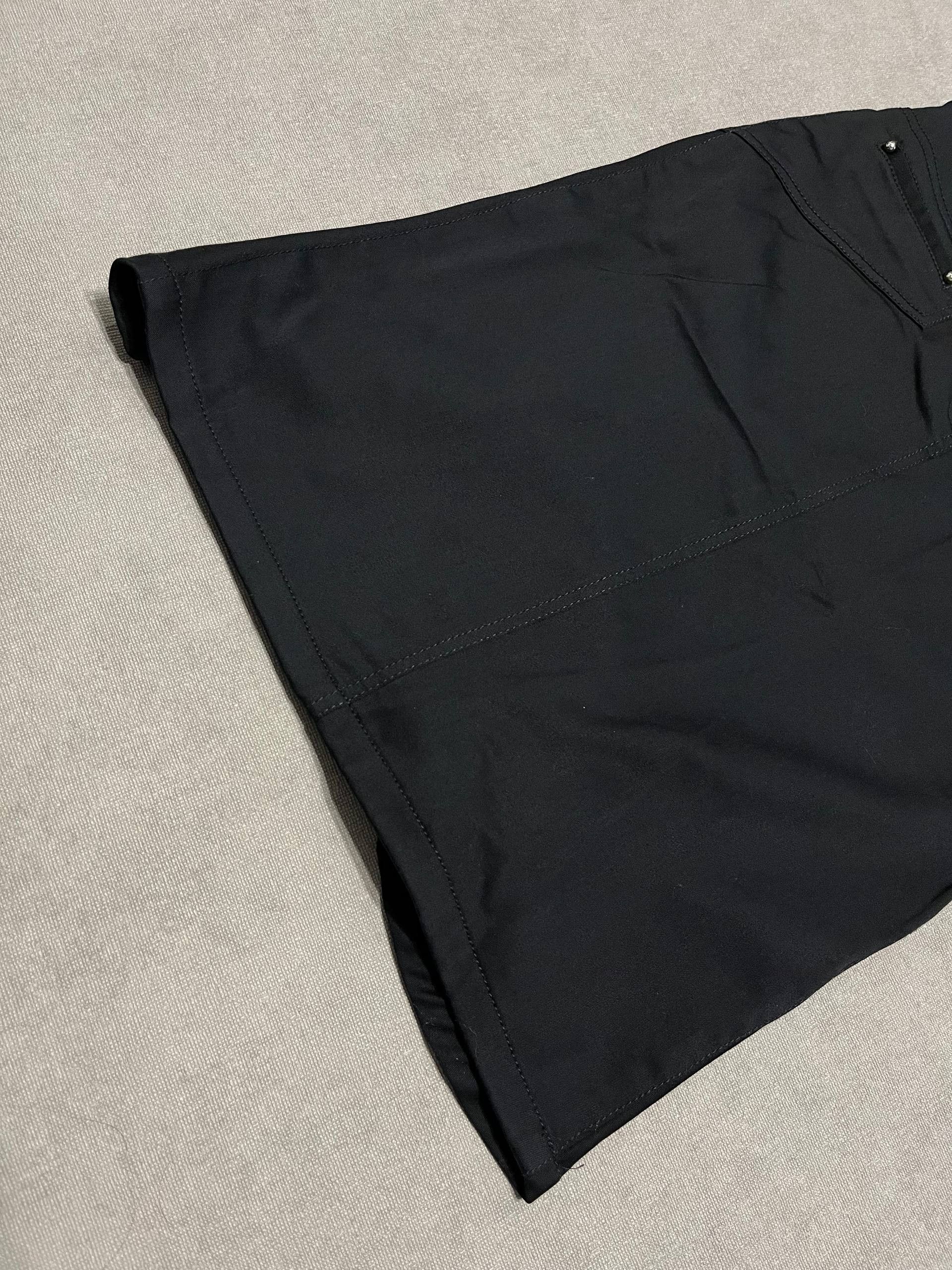 Roberto Cavalli Roberto Cavalli Women`s Black Logo Skirt Vintage Just Sz 40 Size 27" / US 4 / IT 40 - 4 Thumbnail