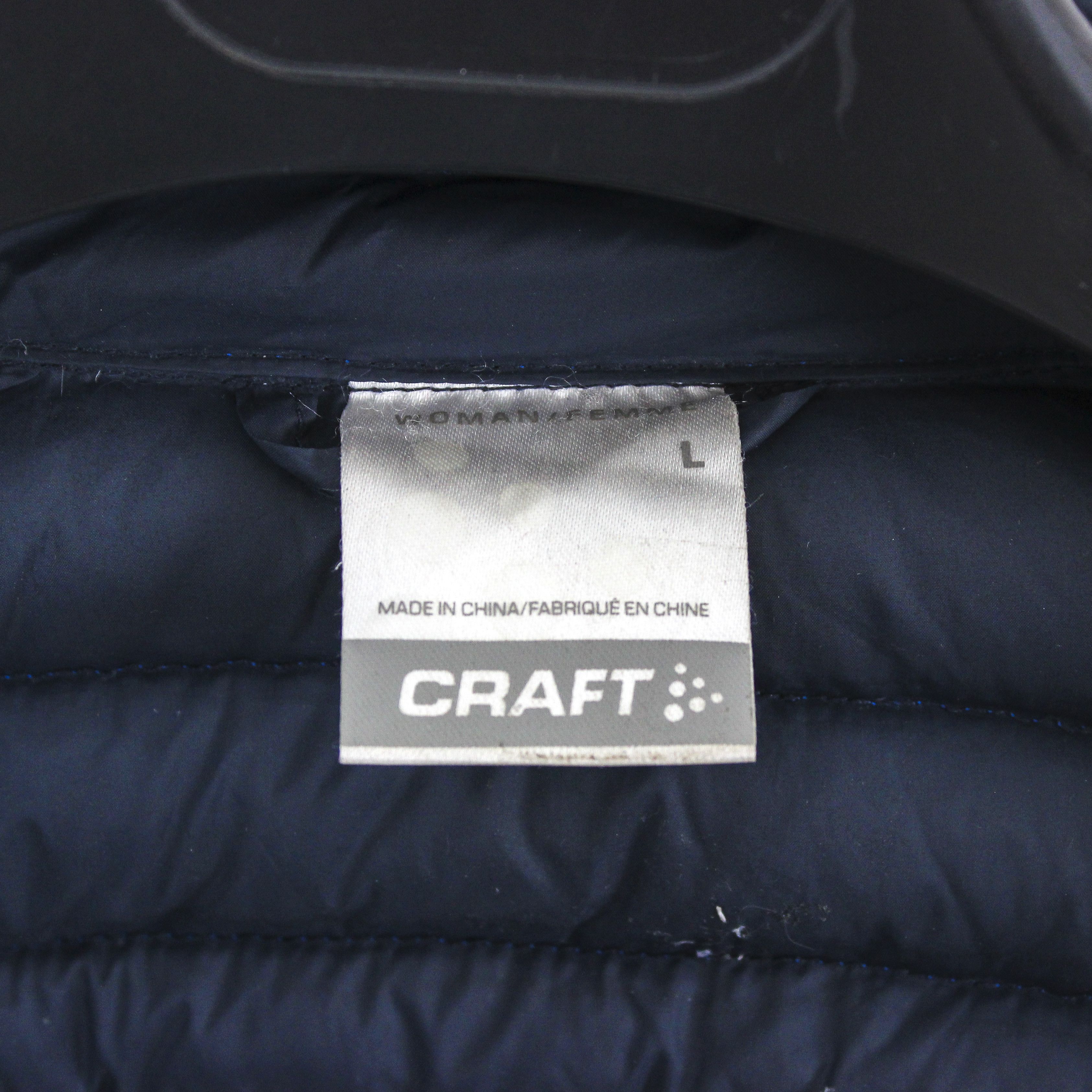 Other CRAFT lightweight Down Jacket Fill Women L Puffer Padded Size L / US 10 / IT 46 - 3 Thumbnail