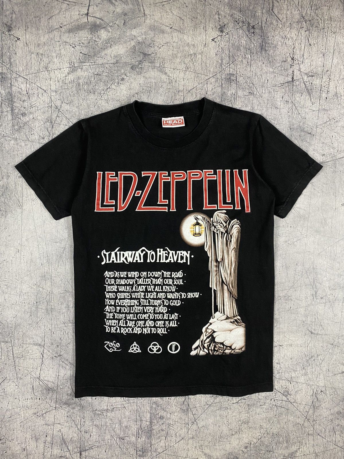 Led Zeppelin × Vintage Vintage Led Zeppelin Rock Band Tee T-Shirt Size US M / EU 48-50 / 2 - 2 Thumbnail