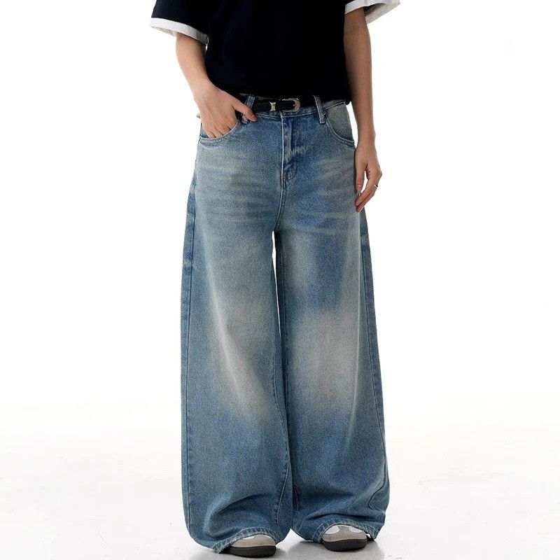 Jean Pattern Baggy Jeans Size US 32 / EU 48 - 3 Thumbnail