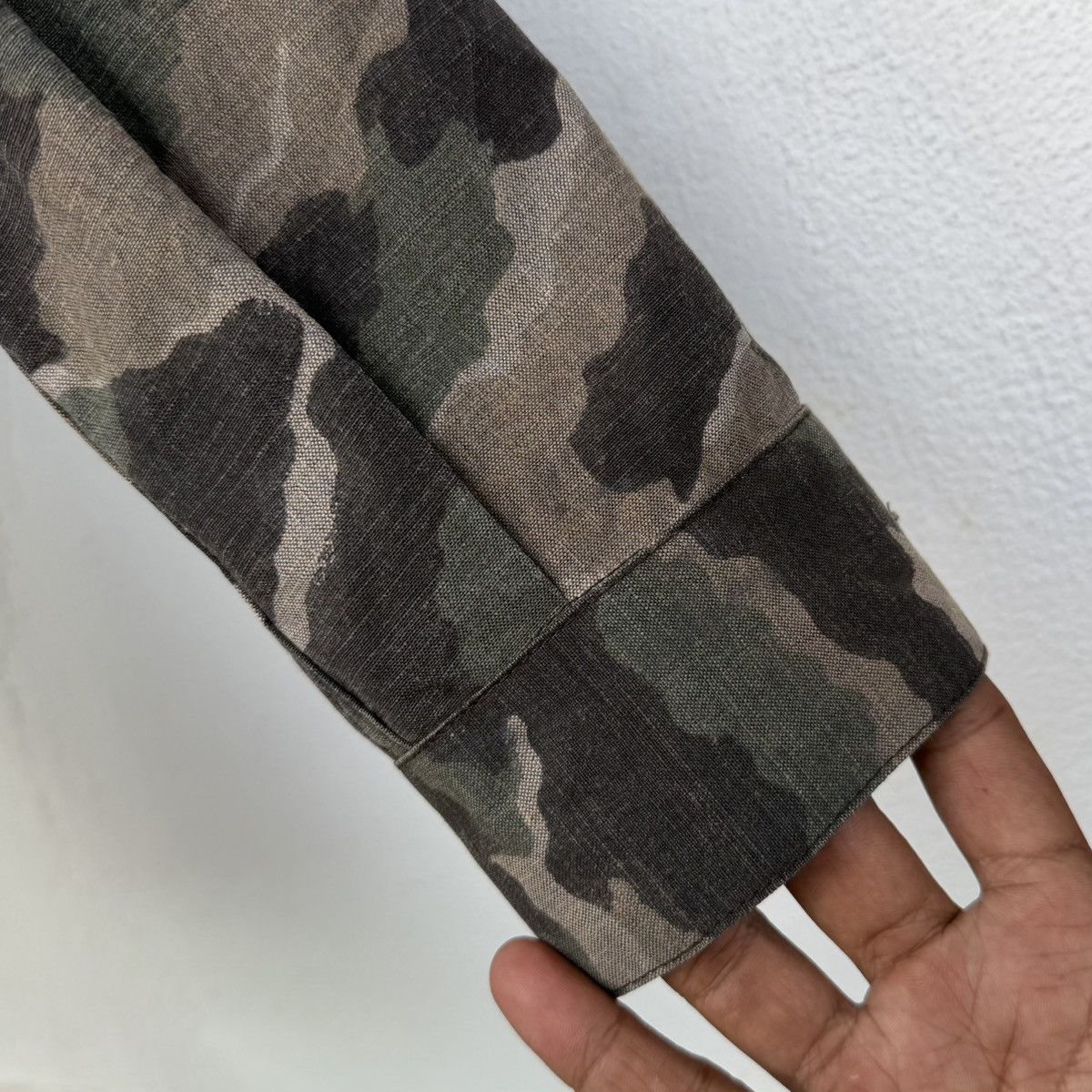 A.P.C. A.P.C. Camouflage Print Utility Jacket Size US S / EU 44-46 / 1 - 8 Thumbnail