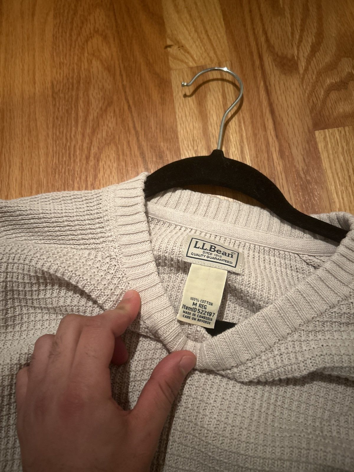 L.L. Bean vintage ll bean cream thermal Size US M / EU 48-50 / 2 - 2 Thumbnail
