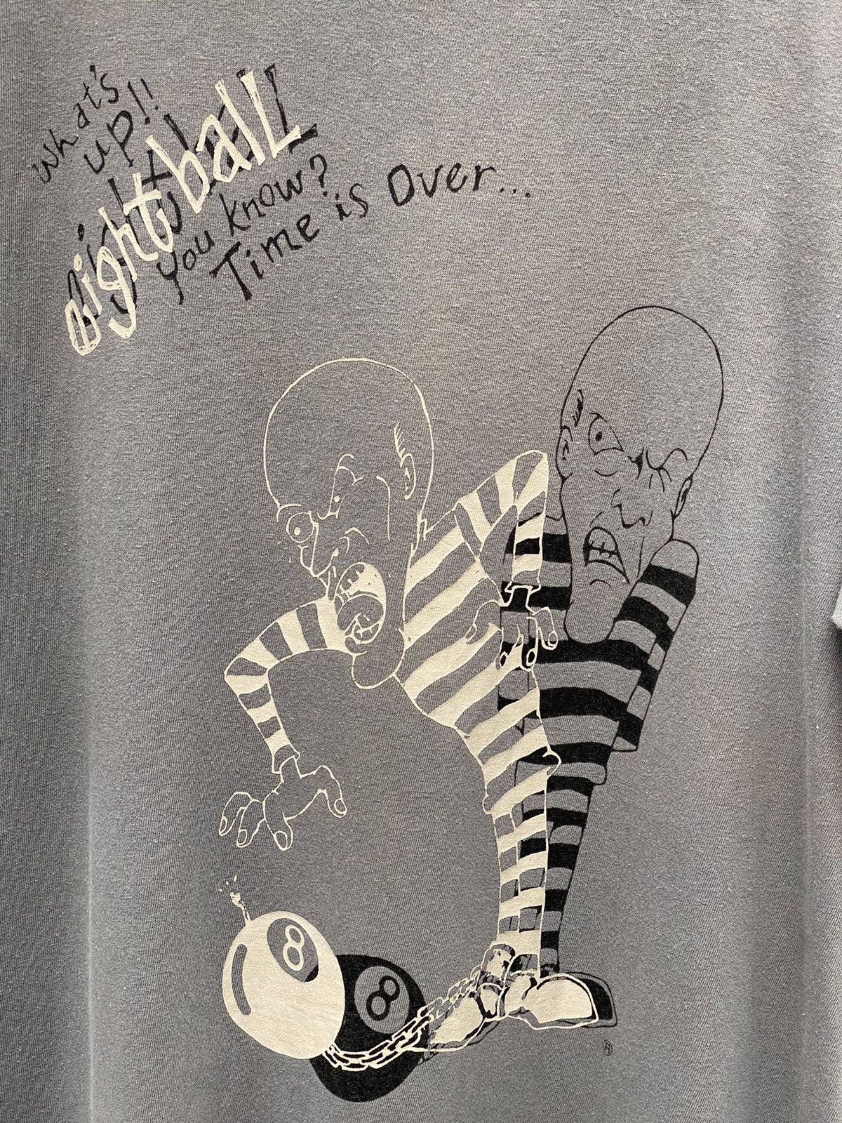 Vintage 💥RARE💥 Vintage 90s 8-Ball Streetwear/Skateboard Tee Size US XL / EU 56 / 4 - 5 Thumbnail