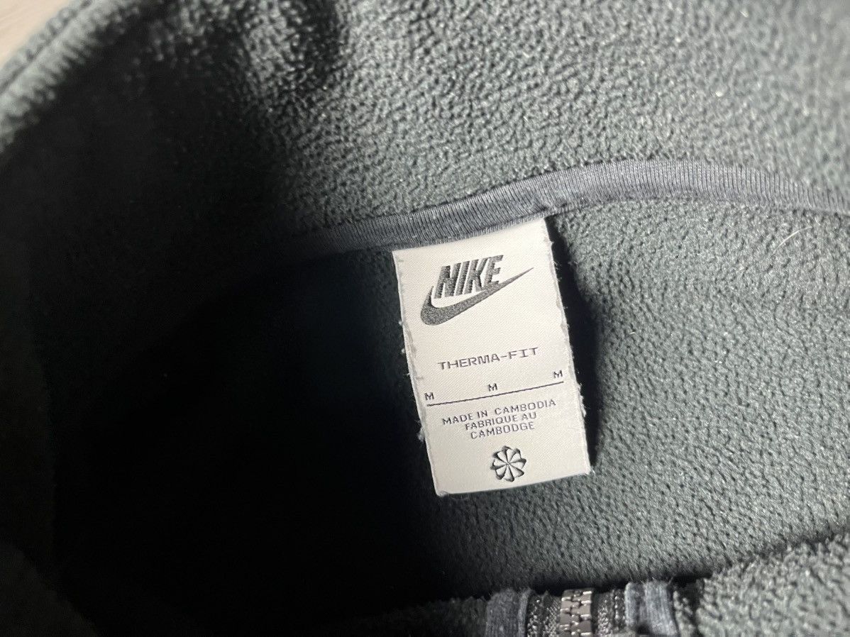 Nike Nike fleece half zip jacket nylon pockets center logo Medium Size US M / EU 48-50 / 2 - 4 Thumbnail