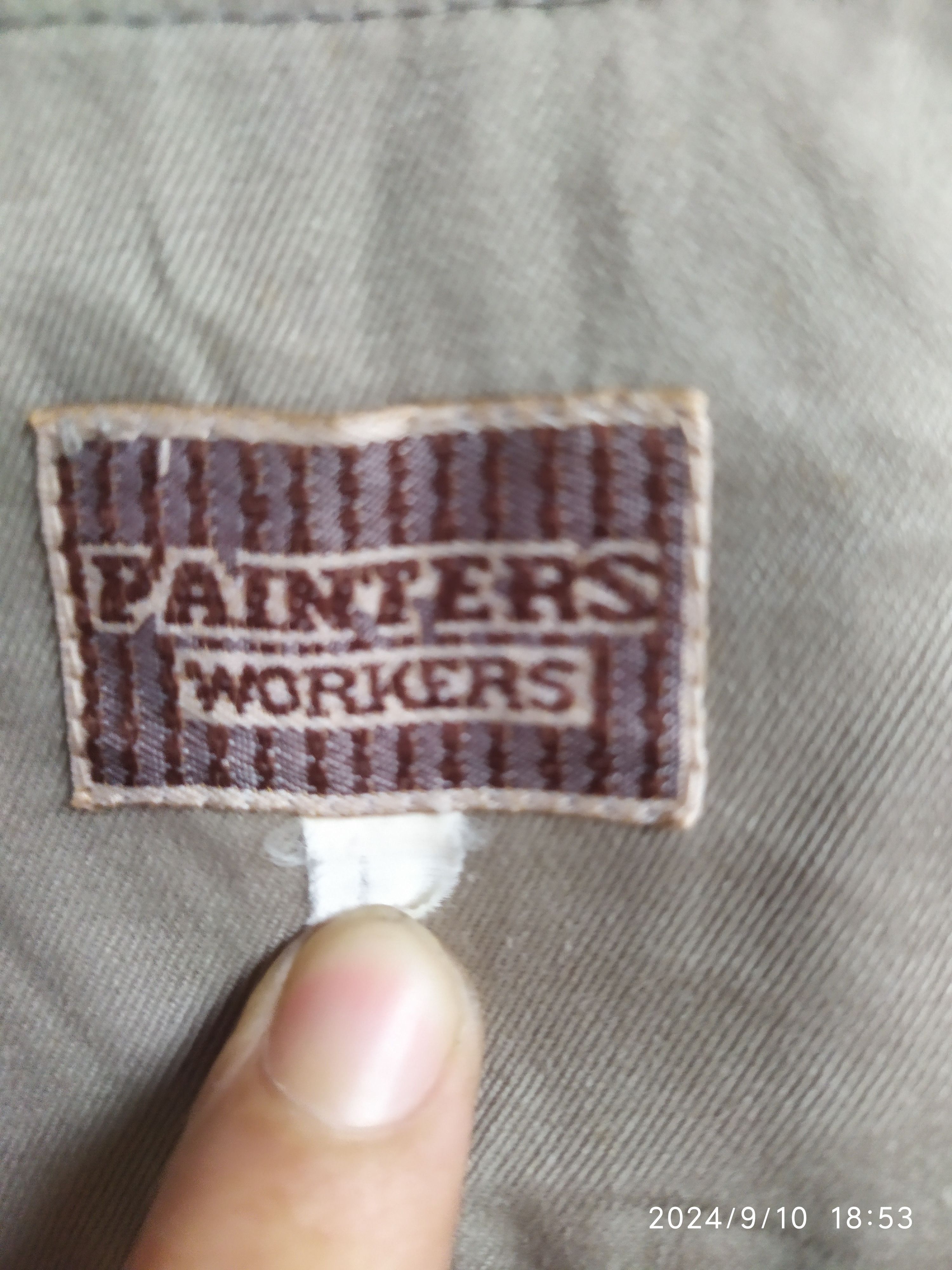 Vintage Vintage Painters Workers Vest Jacket Size US M / EU 48-50 / 2 - 6 Thumbnail