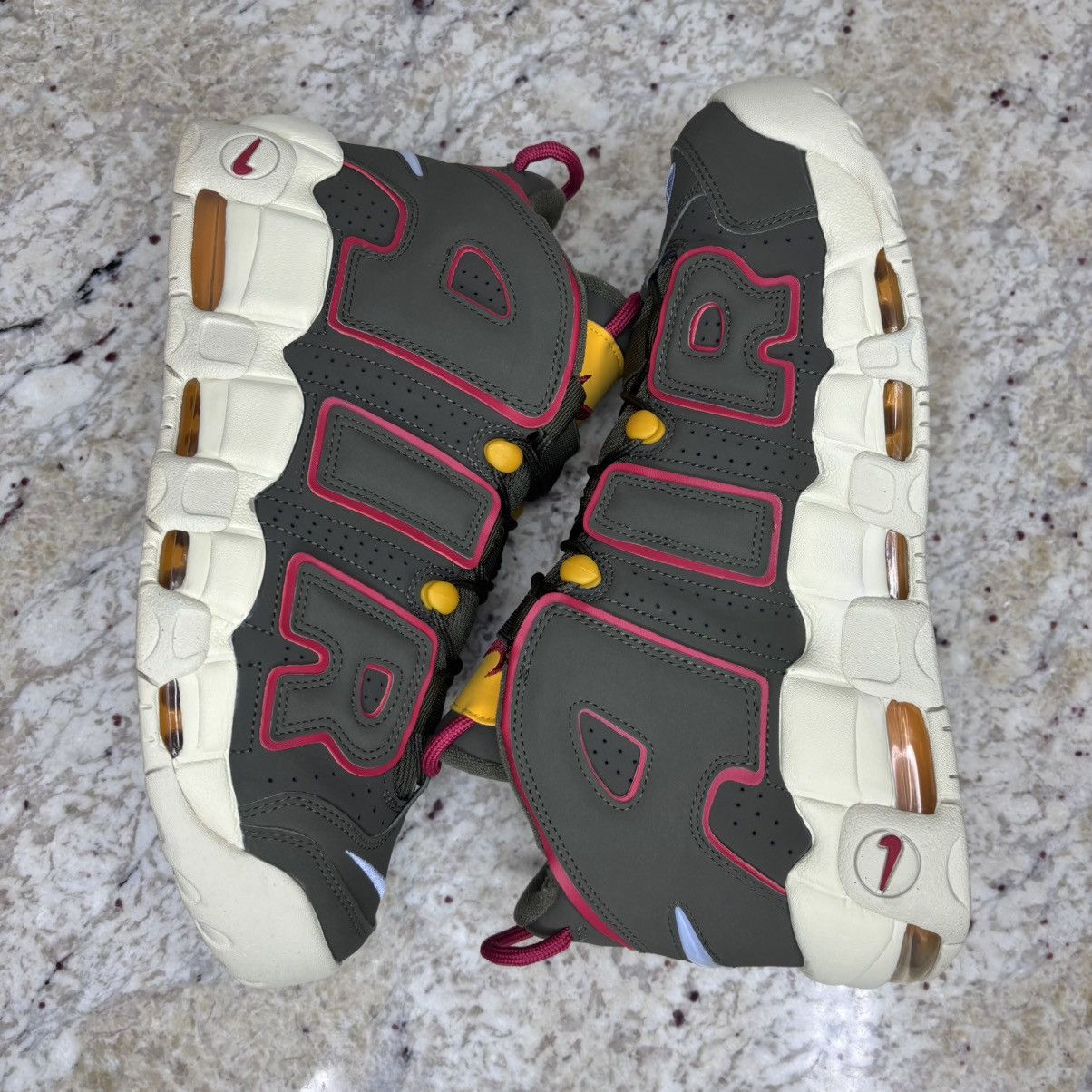 Nike Size 11 - Nike Air More Uptempo Cargo Khaki CLEAN WITH BOX Size US 11 / EU 44 - 14 Thumbnail