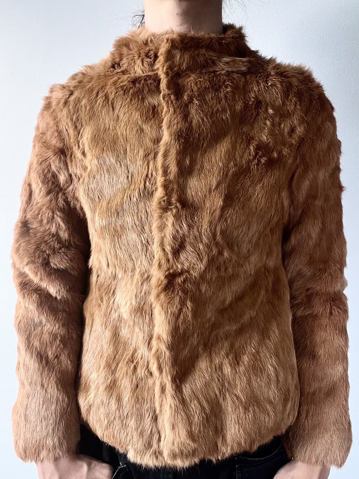 If Six Was Nine Japanese Brand Avant-Garde Real Fur Jacket Size US M / EU 48-50 / 2 - 2 Thumbnail