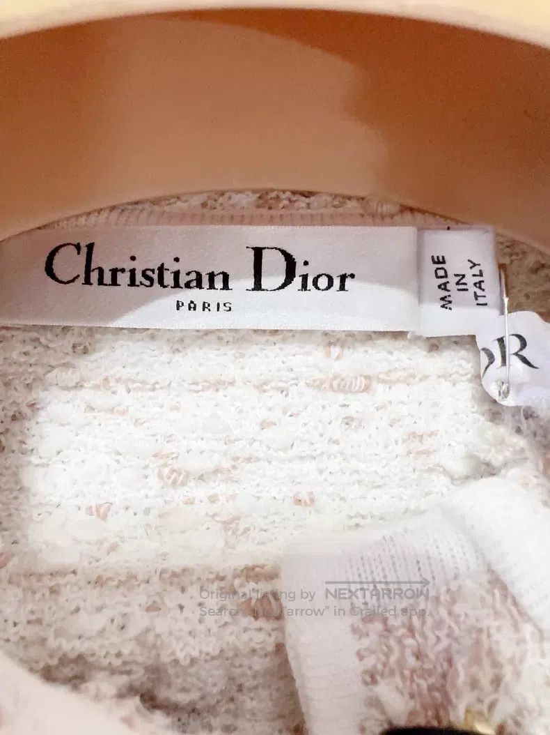 Dior Dior 25 Spring and Summer New Pink Jacket Size XXS / US 00 / IT 34 - 4 Thumbnail